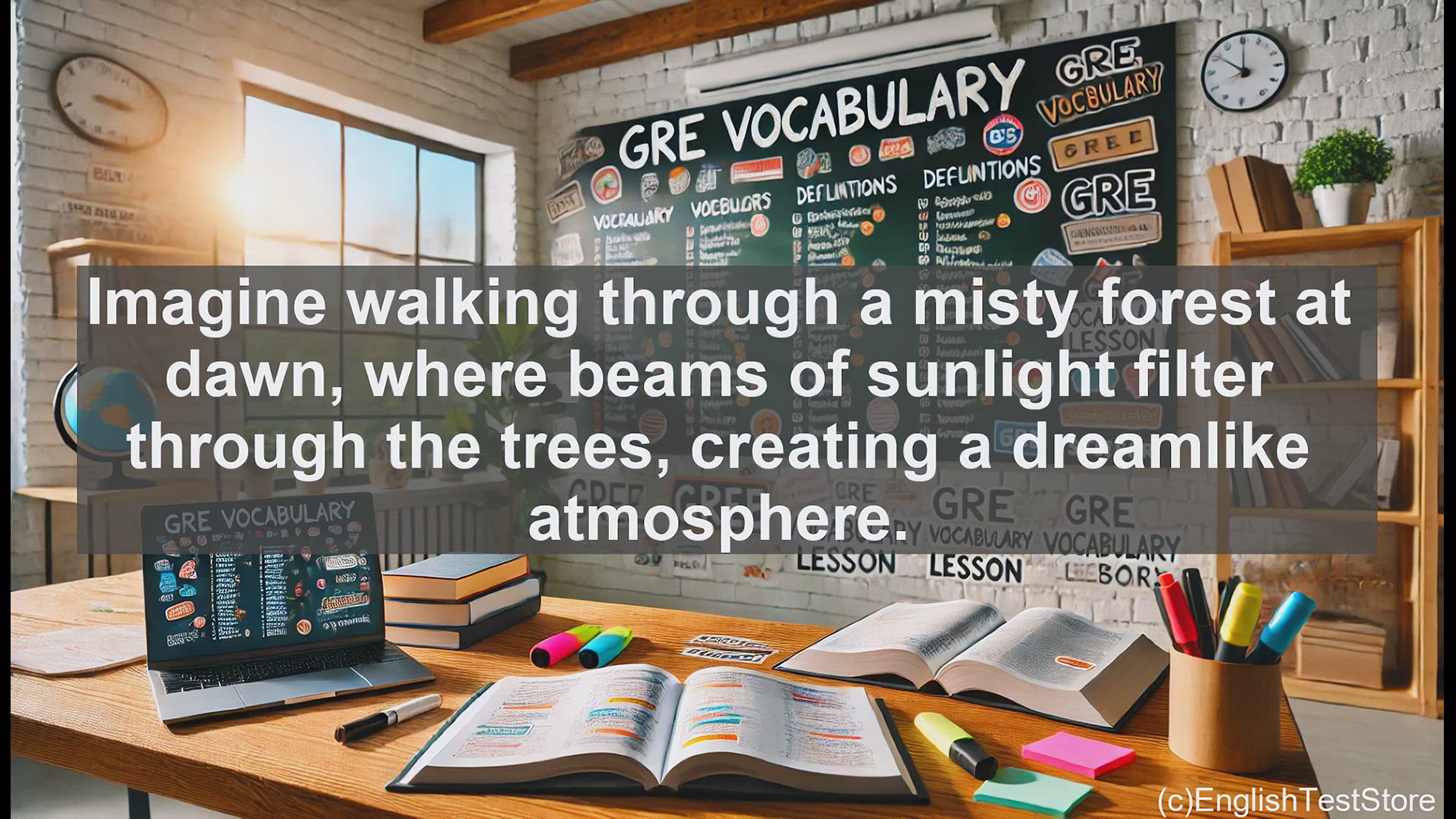 'Video thumbnail for GRE Vocabulary Lesson: Ethereal - Exploring the Otherworldly Beauty of Language'
