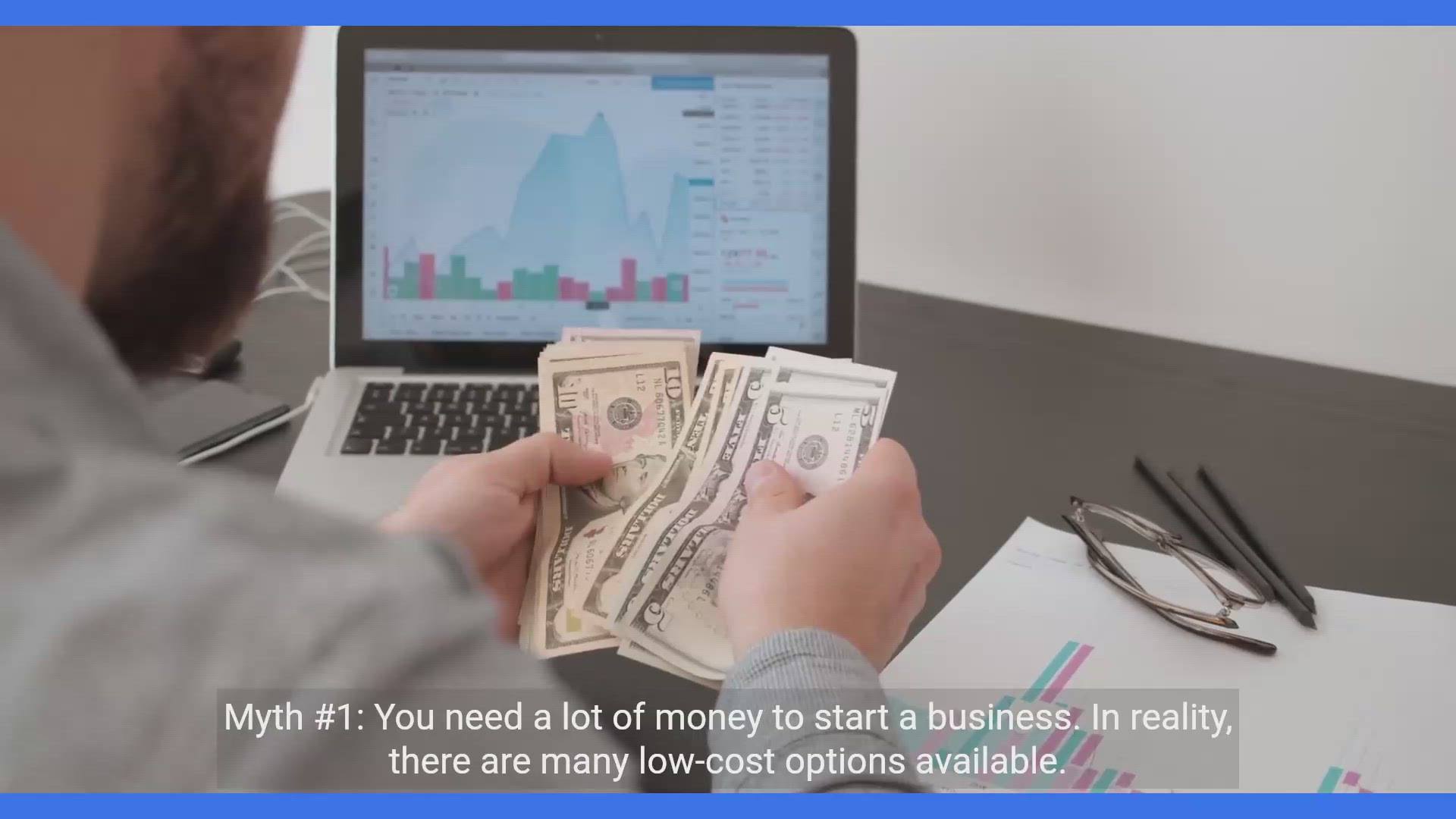 'Video thumbnail for Debunking Common Myths About Starting a Business'