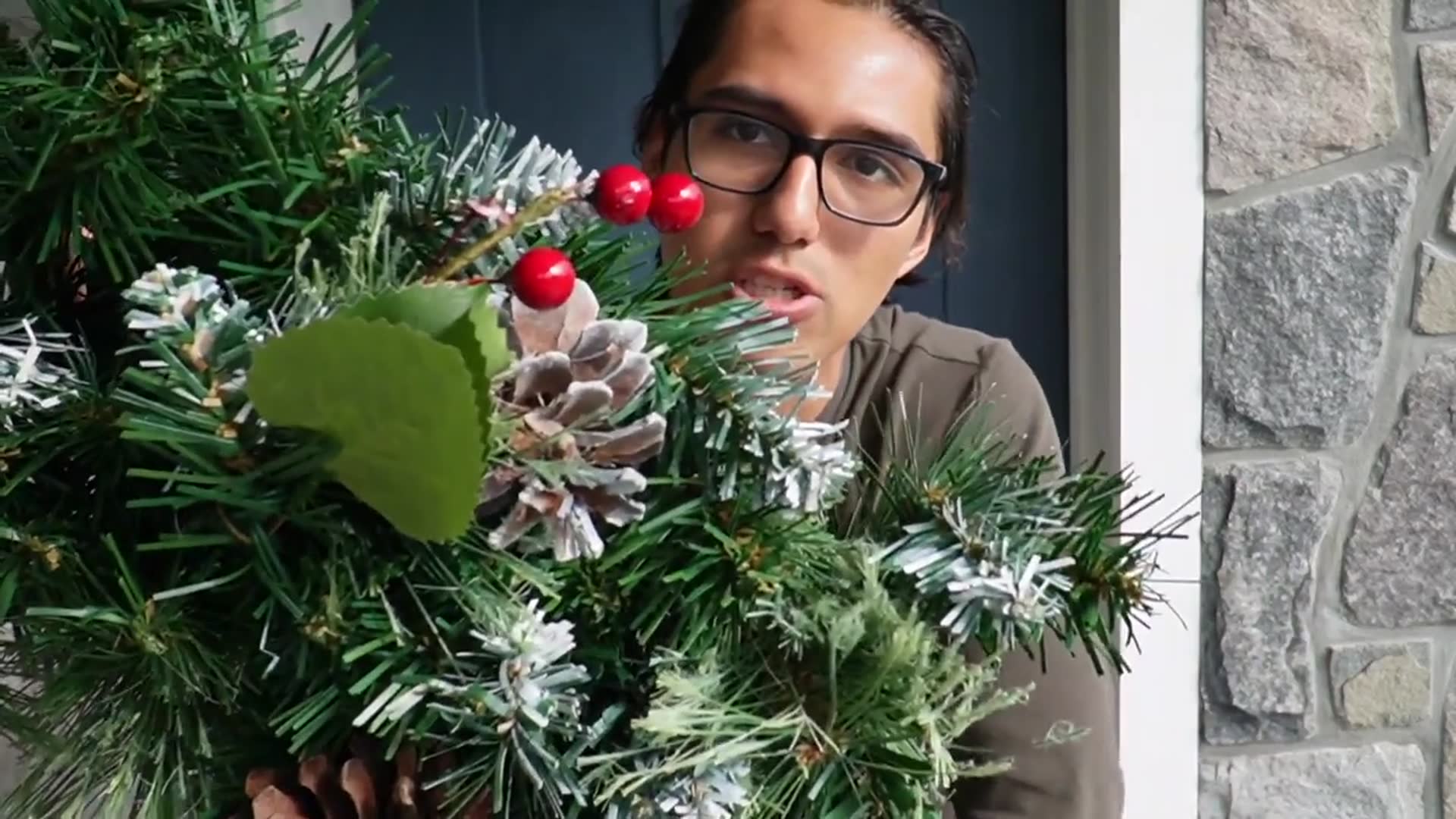 'Video thumbnail for National Tree Company Wreath Or SharCon Wreath | Which Is Better?'