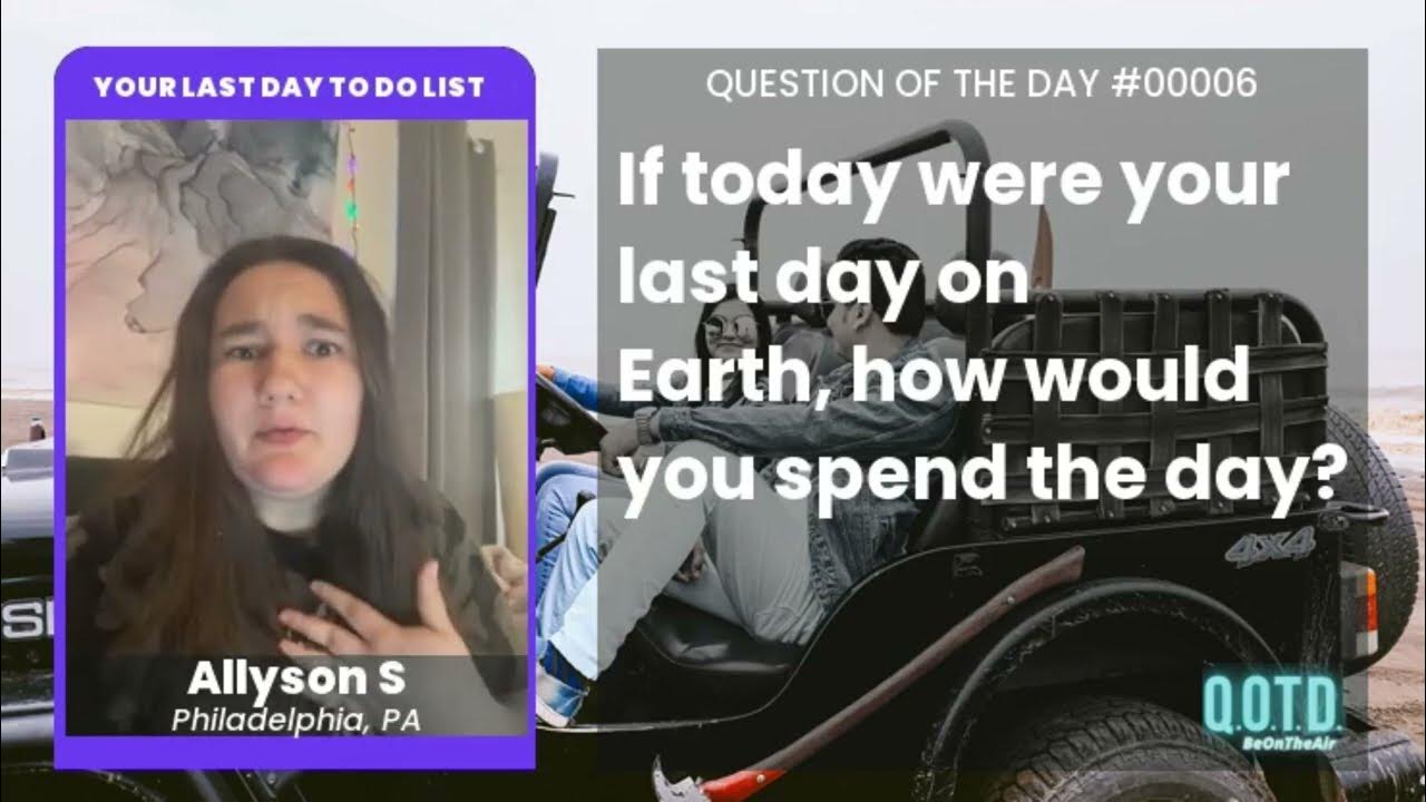 Video thumbnail for Allyson is traveling the world with her loved ones on her last day. Quite the trip!