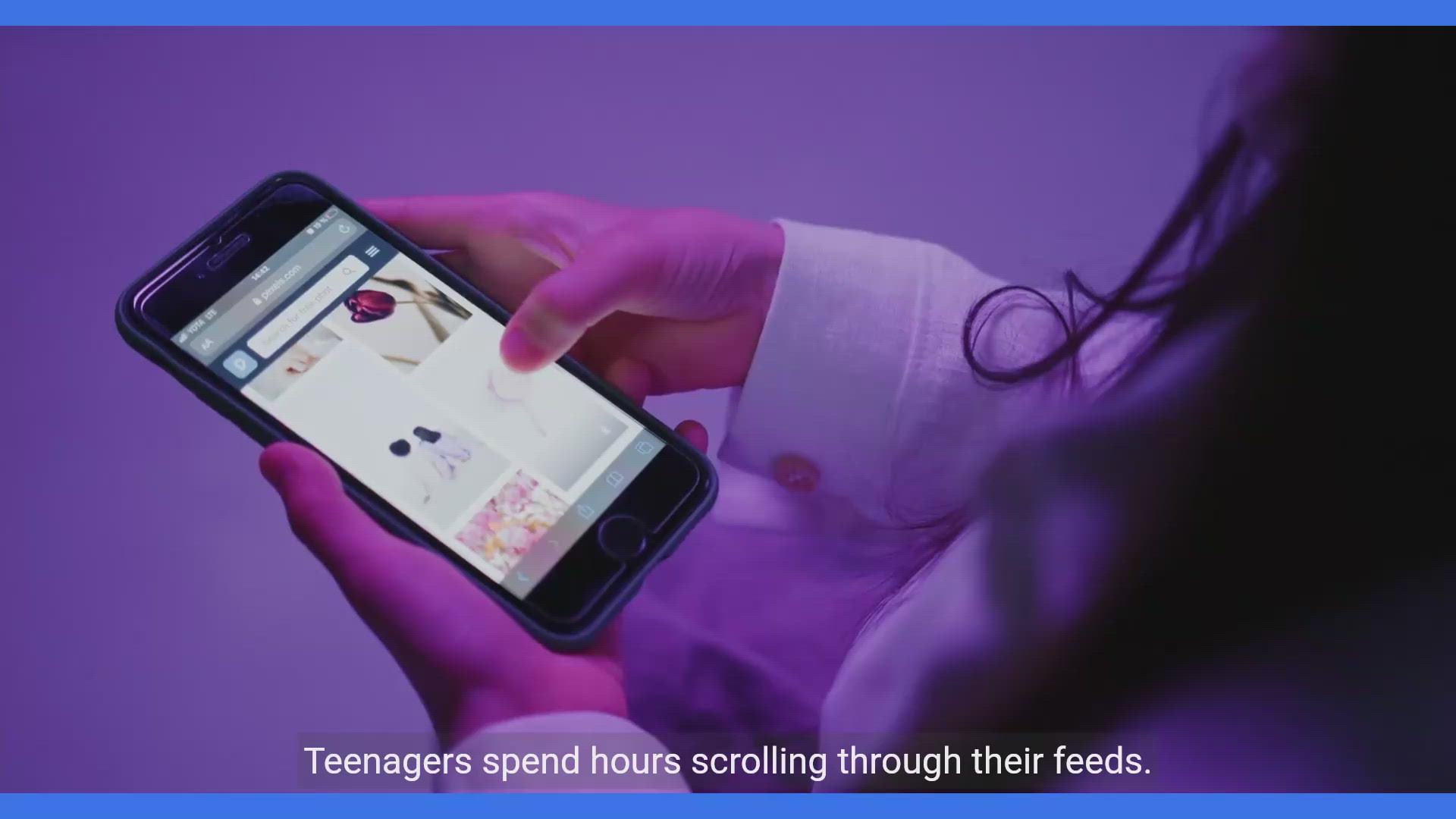 'Video thumbnail for The Impact of Social Media on Teenagers' Minds'