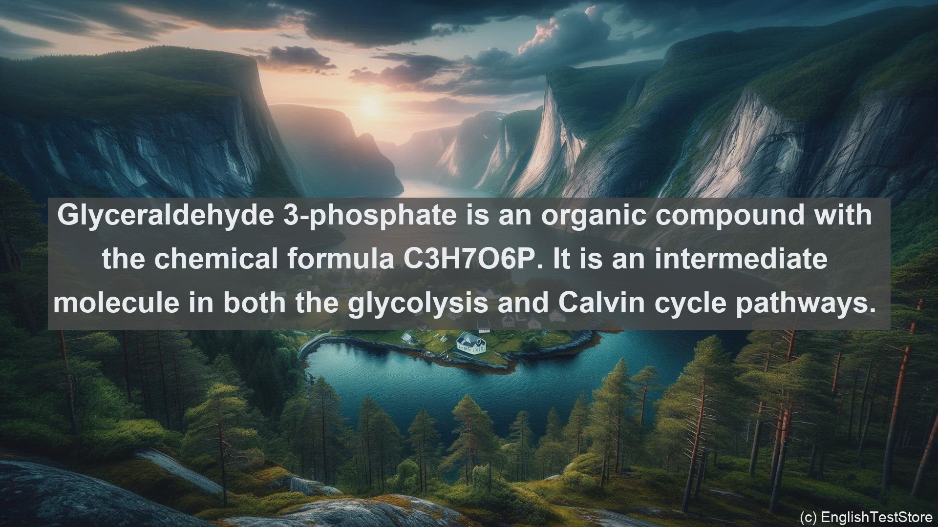 'Video thumbnail for Glyceraldehyde 3 phosphate in science  definition and examples'