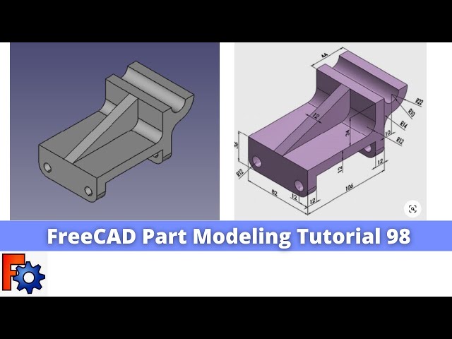 'Video thumbnail for FreeCAD Part Modeling Tutorial 98 | FreeCAD Tutorial | Mechnexus |'