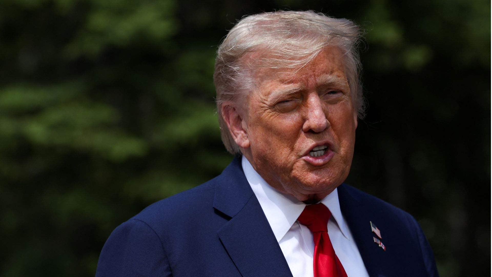 'Video thumbnail for Trump: ‘We now have complete and total control of the skies over Iran’'