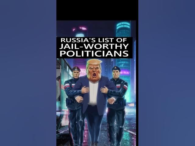 Video thumbnail for RUSSIAS LIST OF JAILWORTHY POLITICIANS #russia #ukraineconflict #shorts