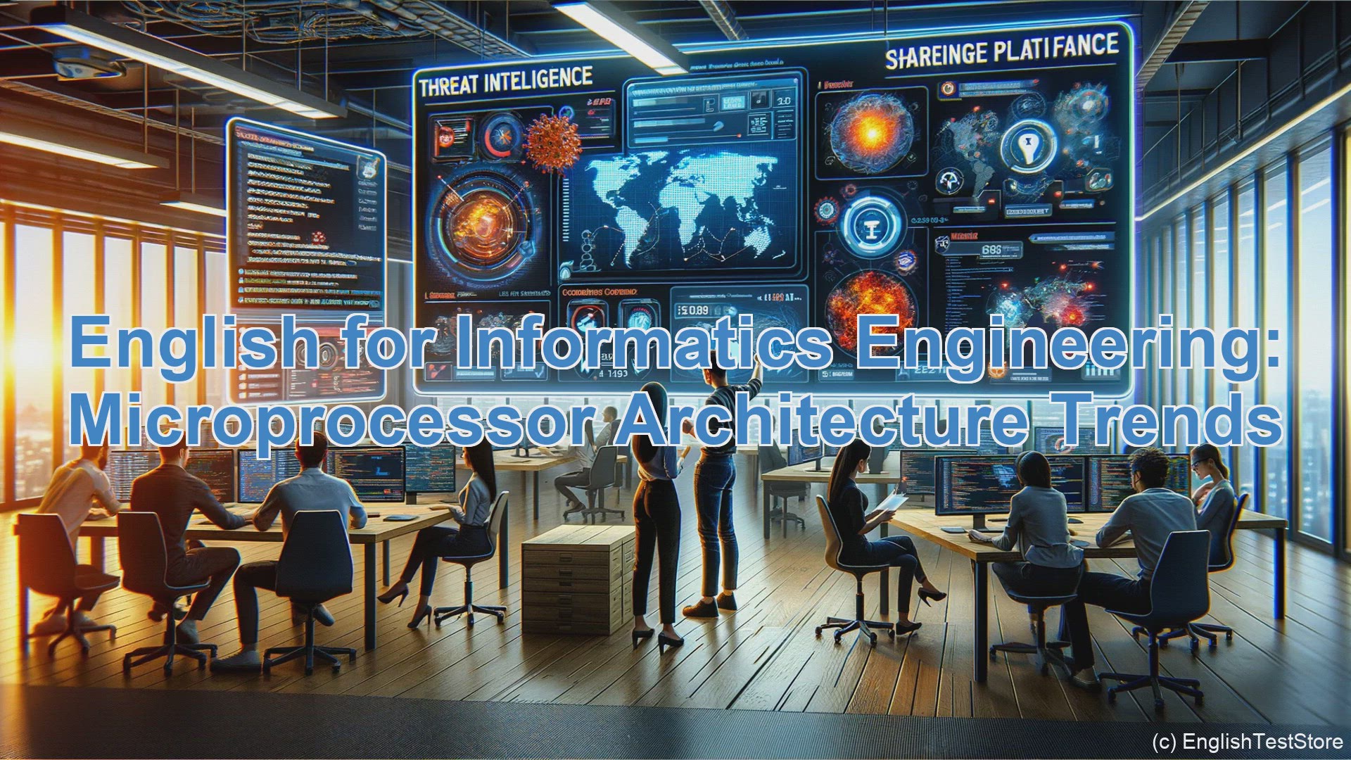 'Video thumbnail for English Conversation for Informatics Engineering: Microprocessor Architecture Trends'