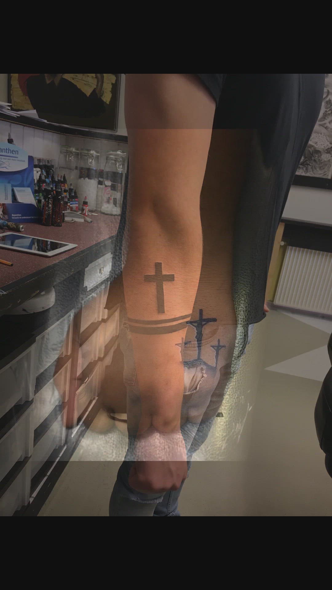 'Video thumbnail for cross tattoo designs'