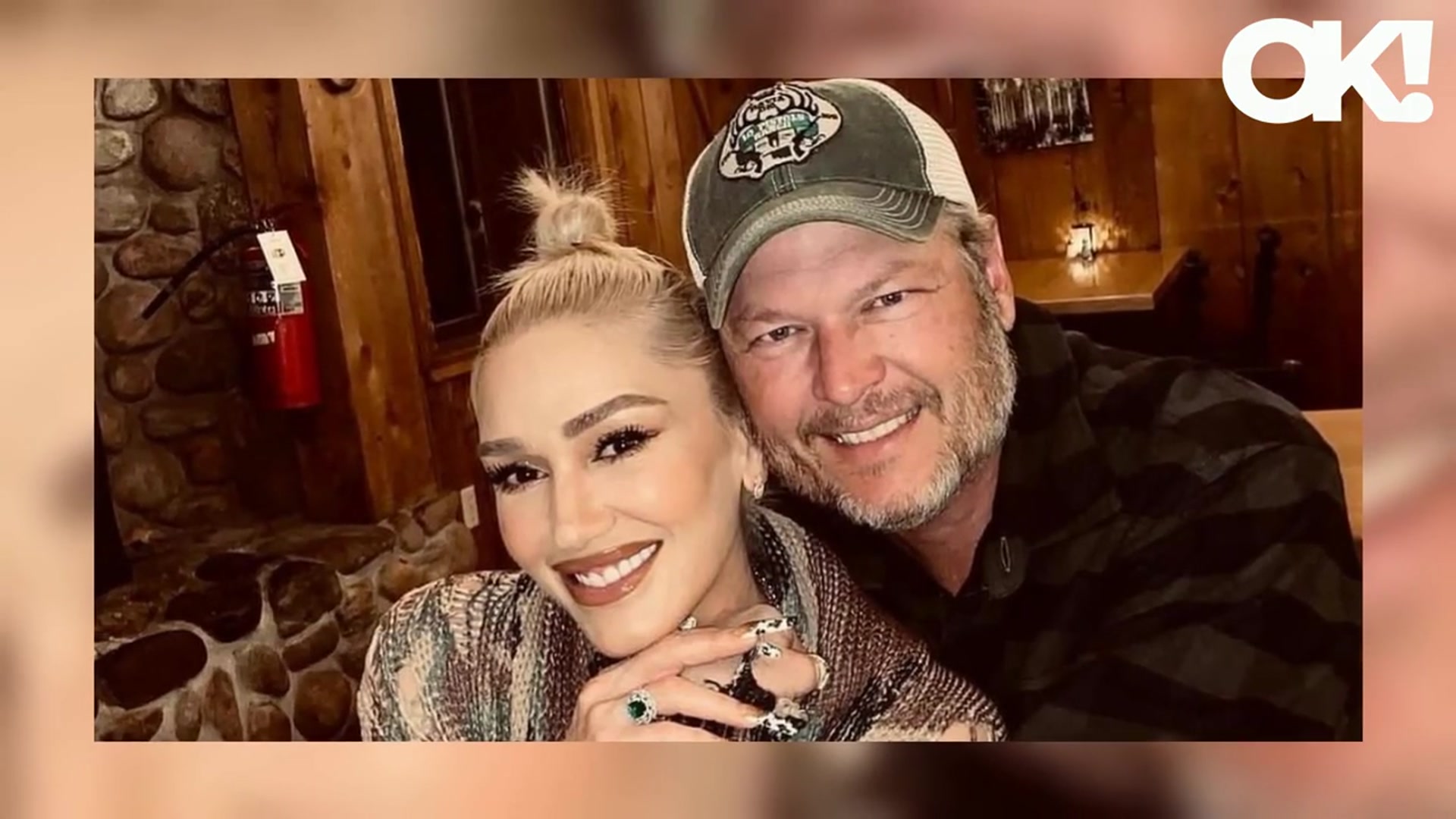 'Video thumbnail for Blake Shelton and Gwen Stefani 'Love to Get Away' and 'Recharge' on Their Oklahoma Ranch: 'They'