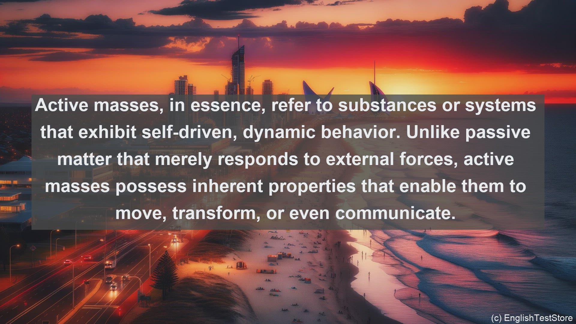 'Video thumbnail for Active masses in science  definition and examples'