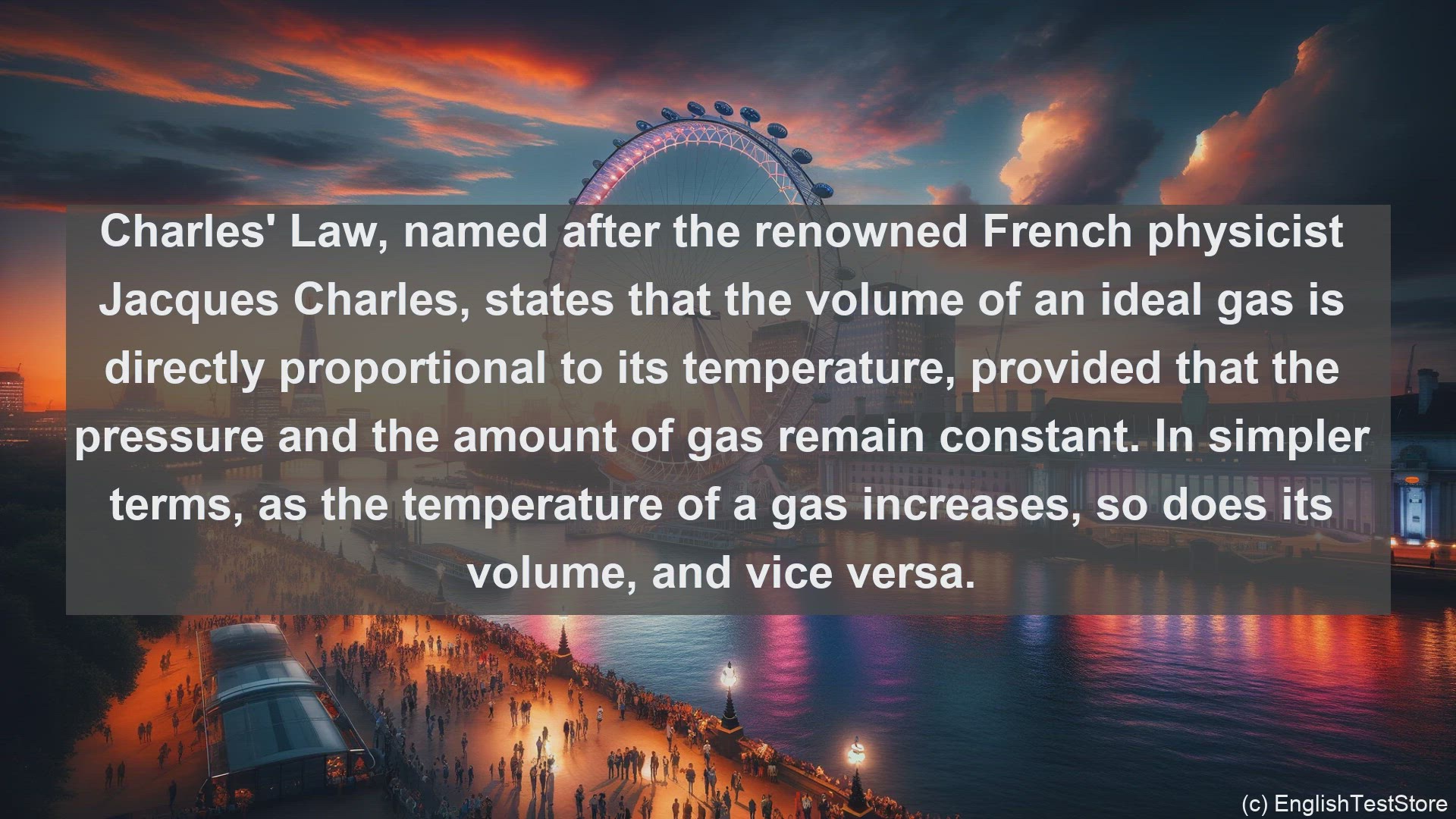 'Video thumbnail for Charles law in science  definition and examples'