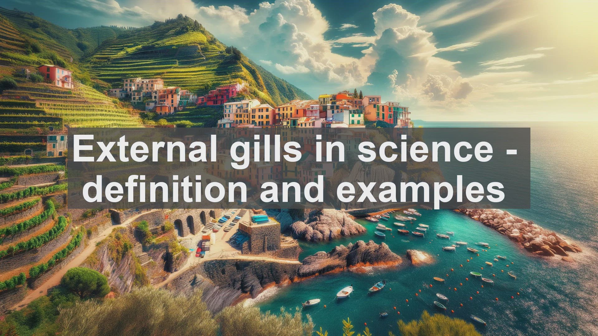 'Video thumbnail for External gills in science  definition and examples'