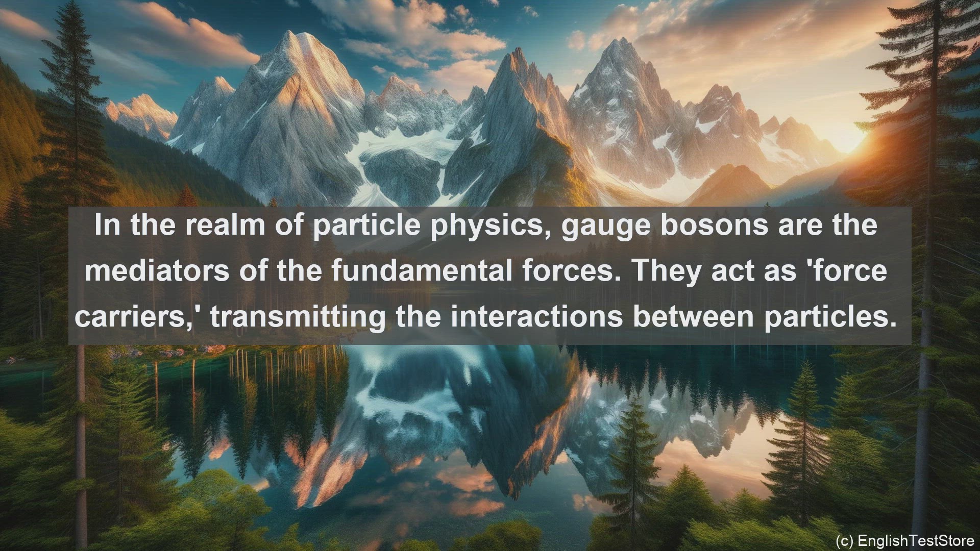 'Video thumbnail for Gauge boson in science  definition and examples'