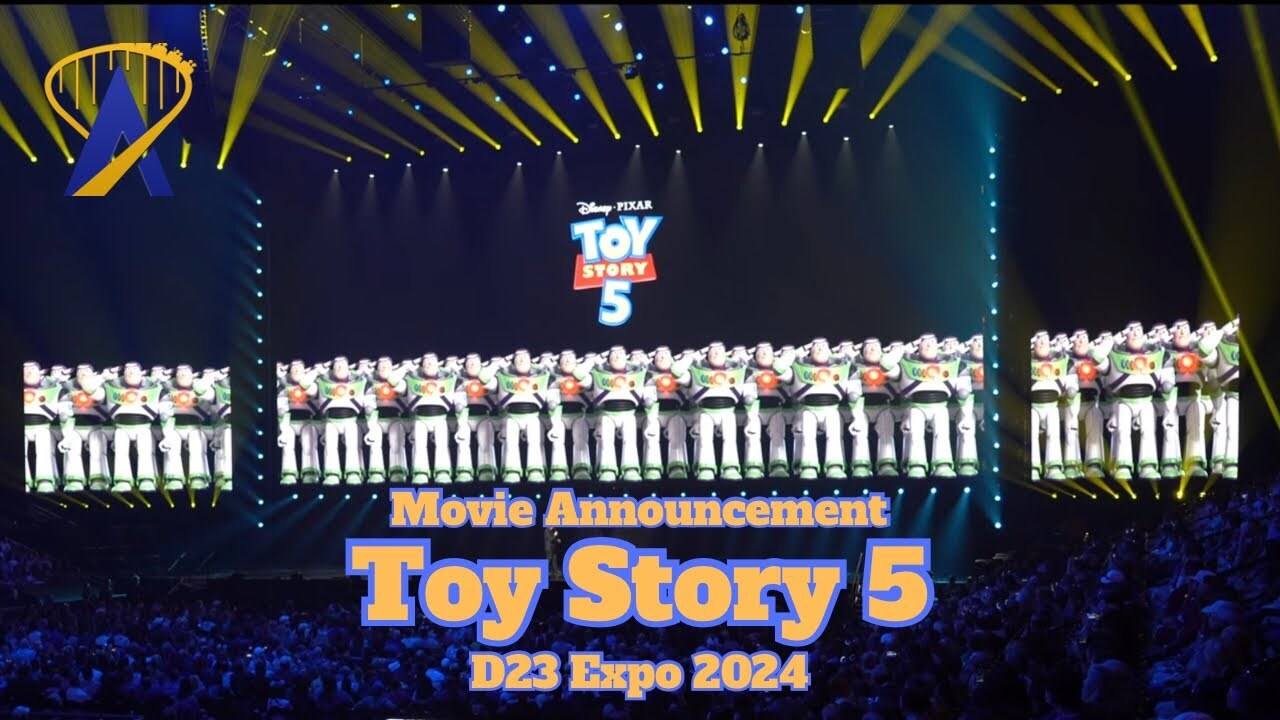 'Video thumbnail for Toy Story 5 Announcement at Disney D23 2024'