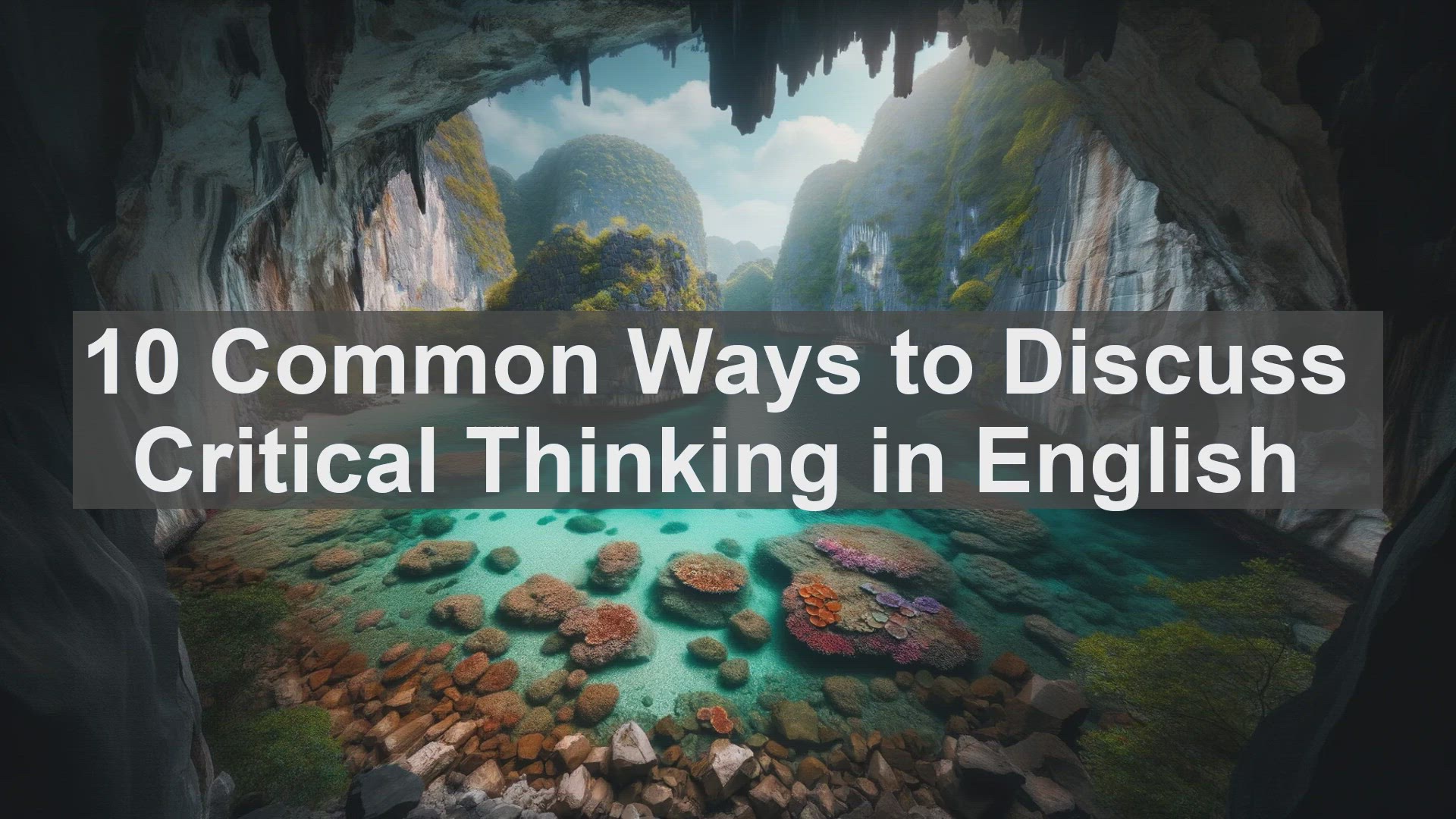 'Video thumbnail for 10 Common Ways to Discuss Critical Thinking in English '
