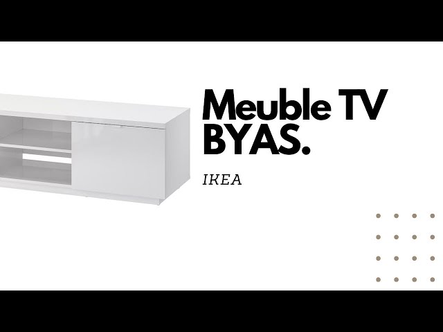 Video thumbnail for Avis du Meuble TV BYAS - IKEA