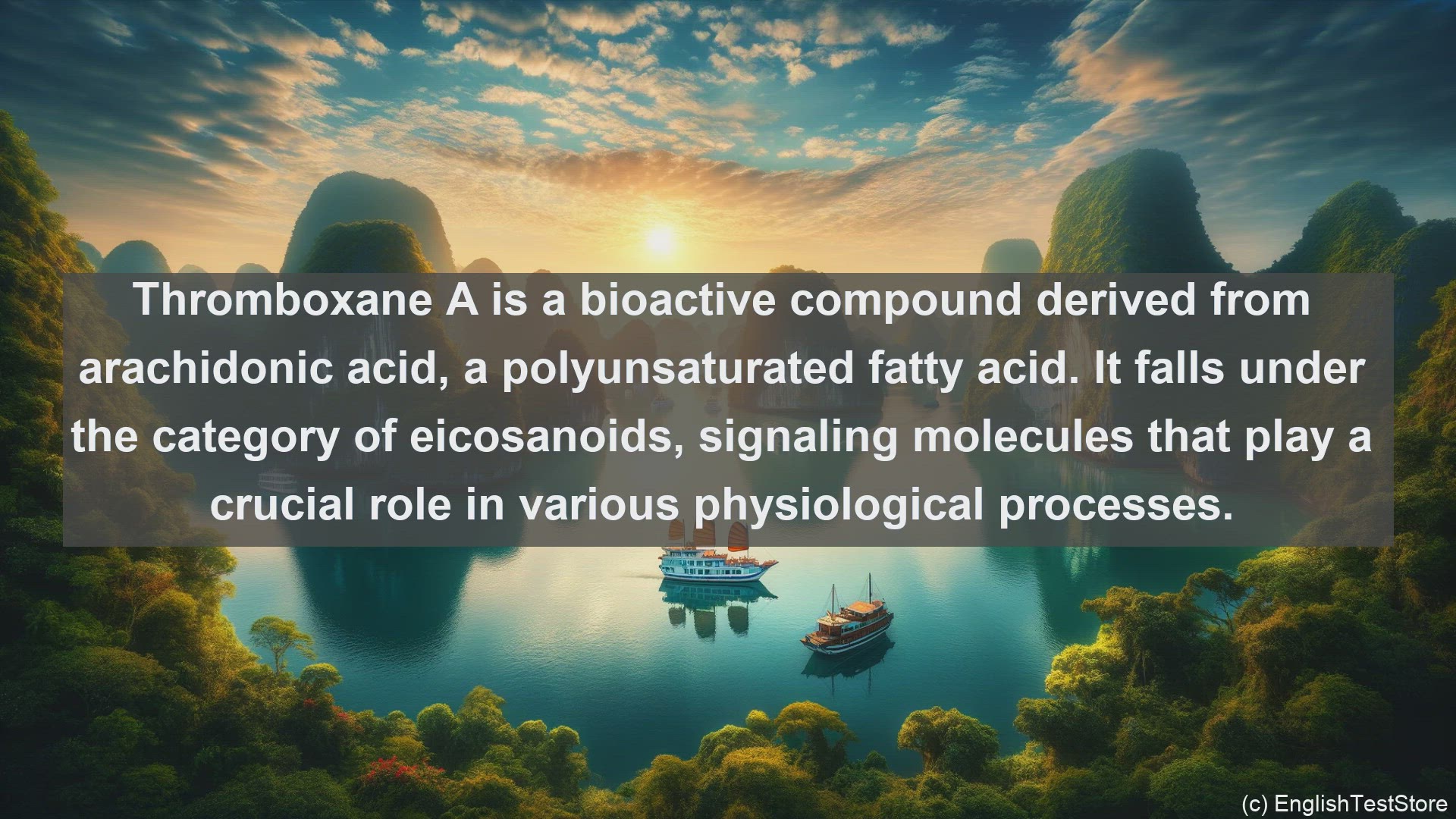 'Video thumbnail for Thromboxane a in science  definition and examples'