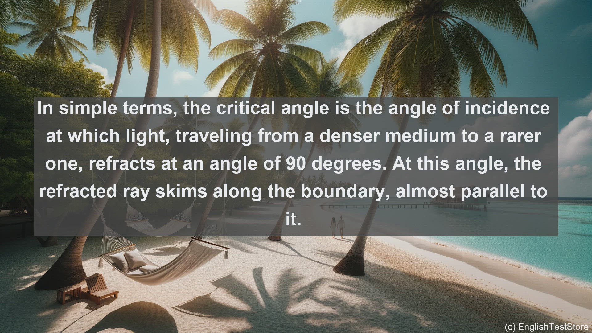 'Video thumbnail for Critical angle in science  definition and examples'
