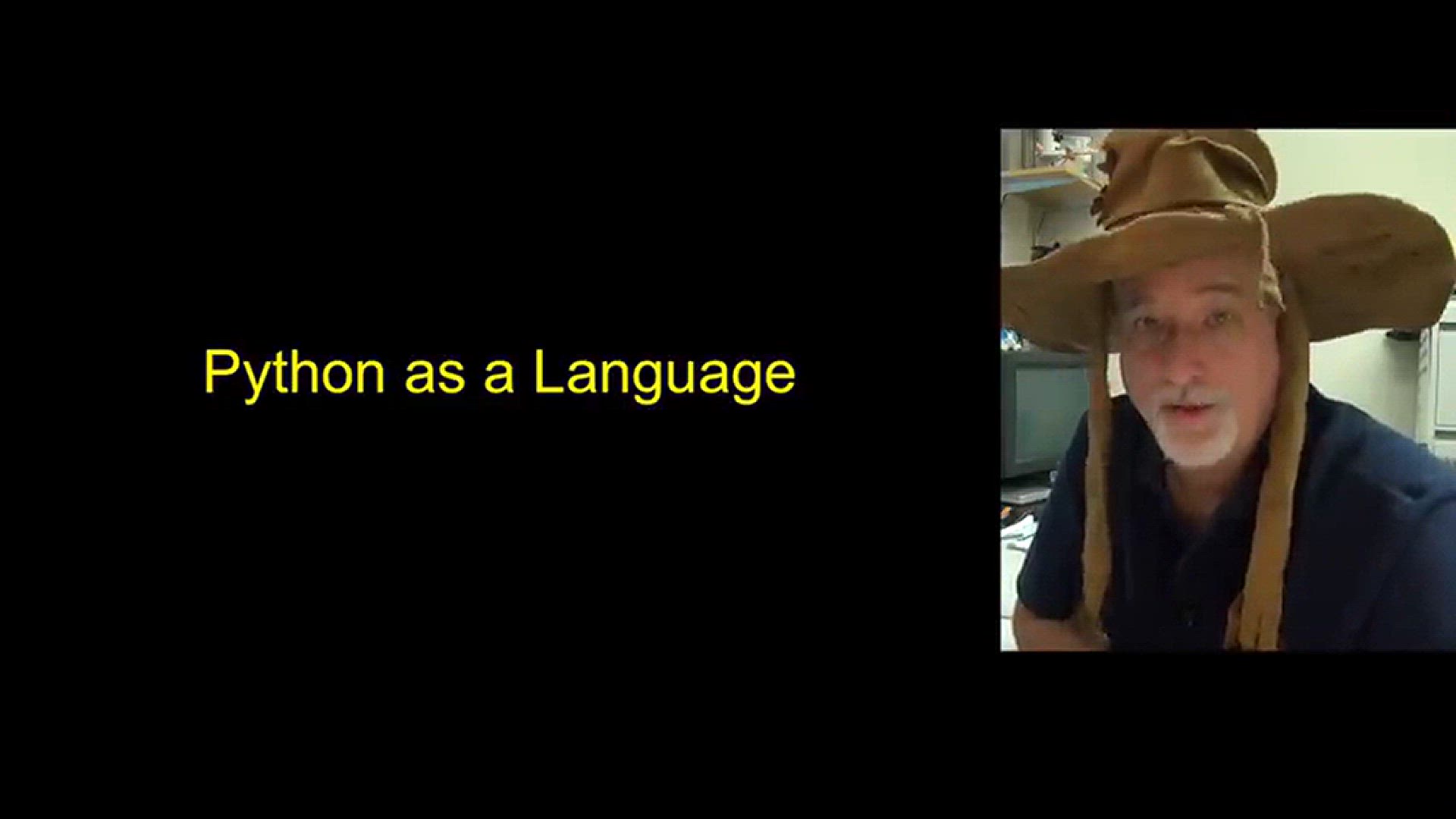 'Video thumbnail for Why Program? (Part 5) - Python as a Language - Python for Beginners Series'