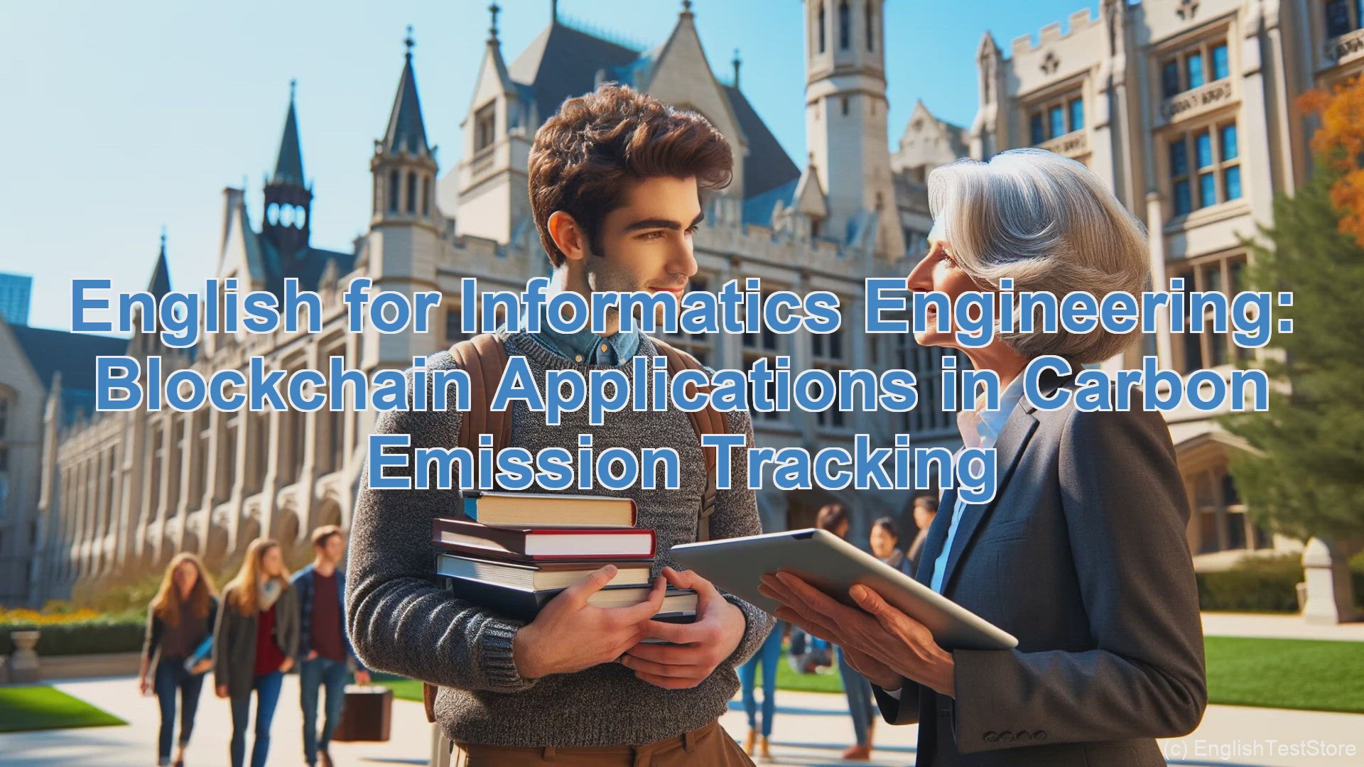 'Video thumbnail for English Conversation for Informatics Engineering: Blockchain Applications in Carbon Emission Tracking'