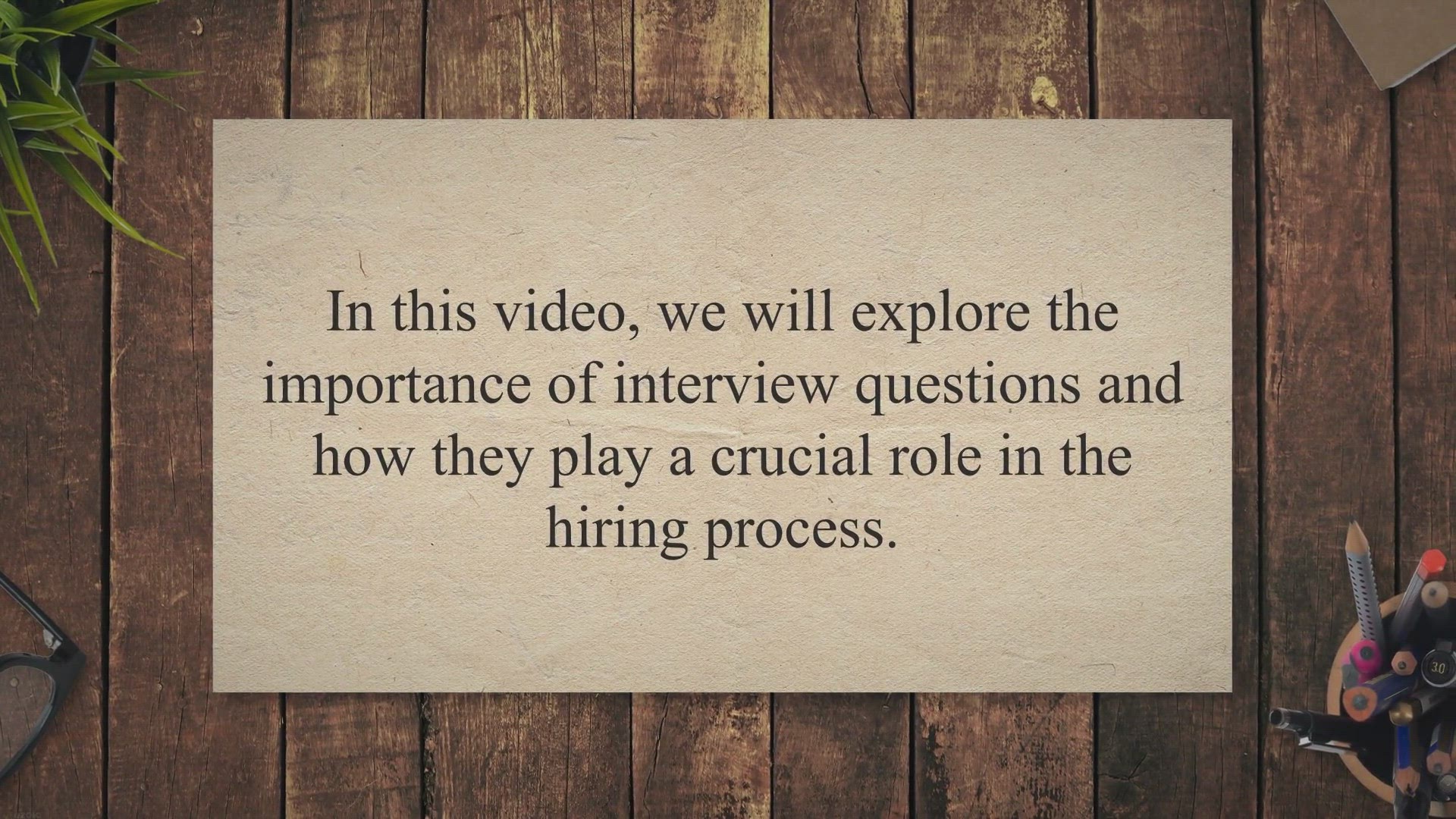 Video thumbnail for Cracking the Code: Mastering the 10 Most Common Interview Questions for Job Success