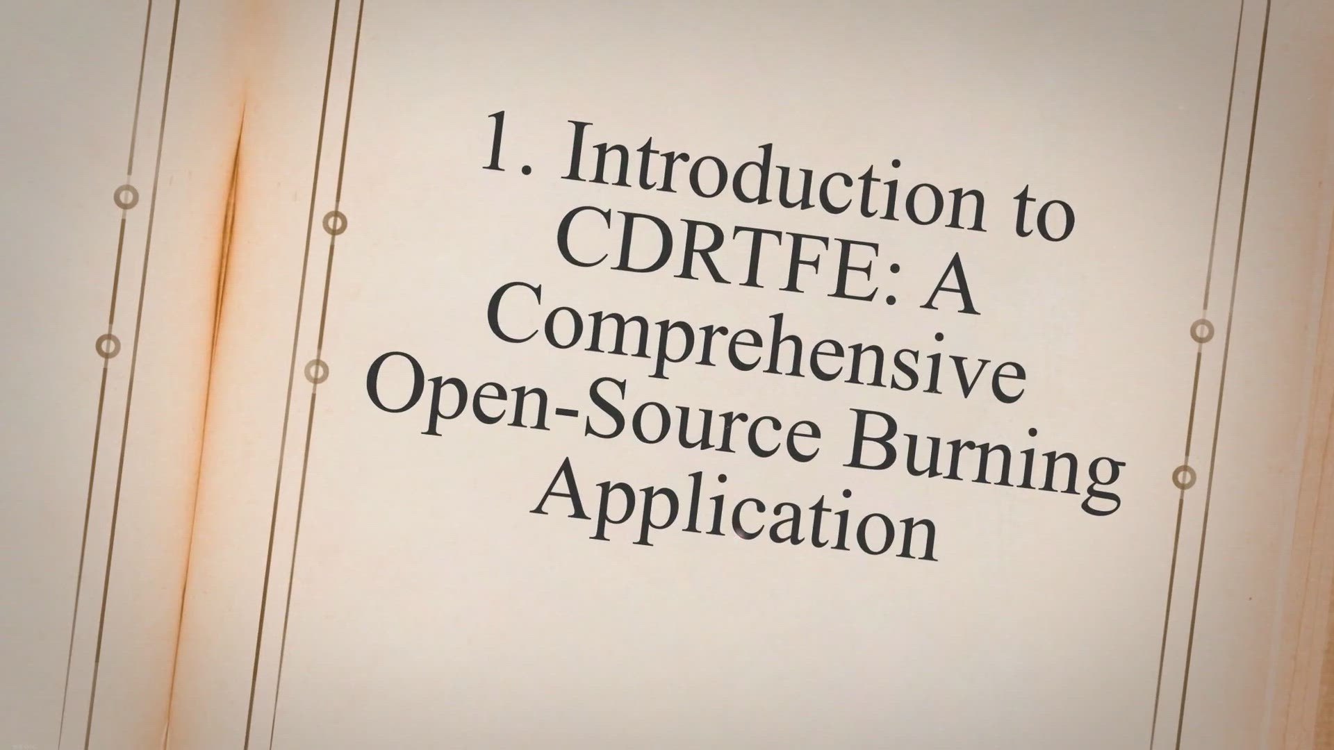'Video thumbnail for CDRTFE: The Ultimate Open-Source Burning Solution for Windows 11 and 10'