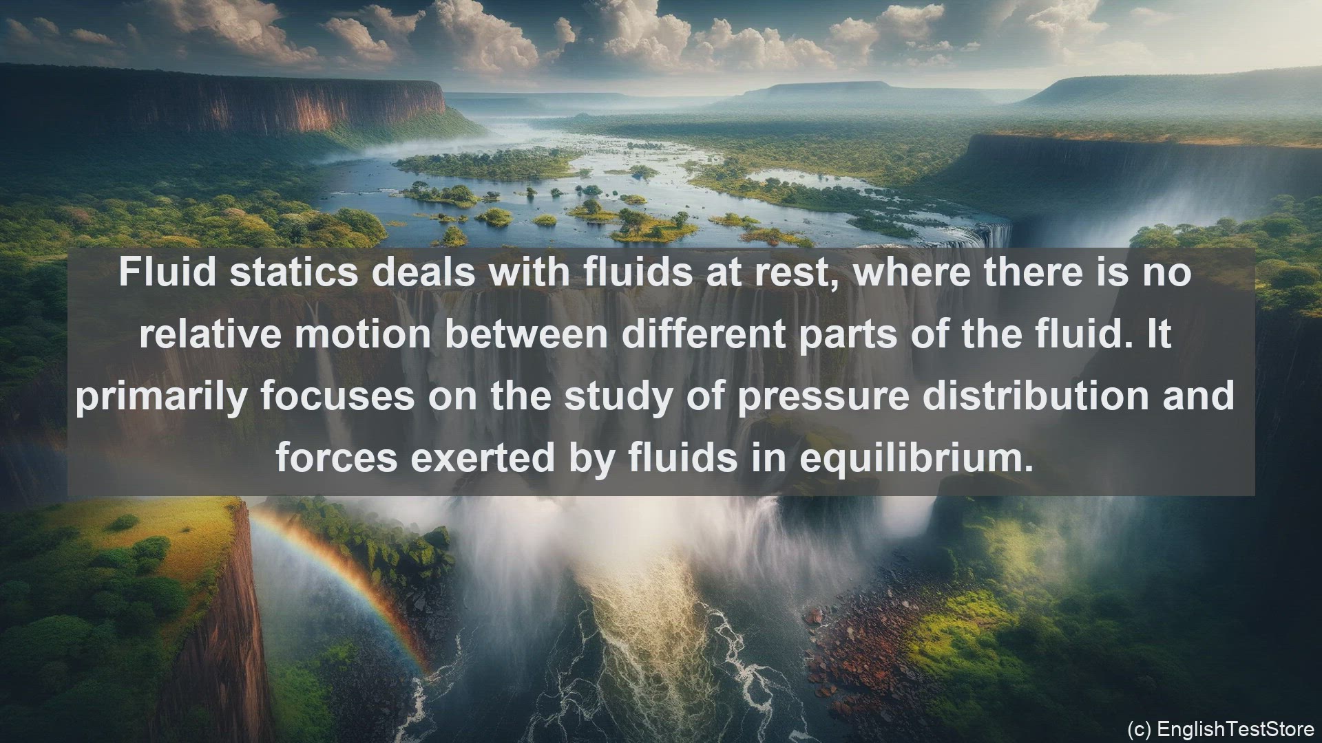 'Video thumbnail for Fluid statics in science  definition and examples'