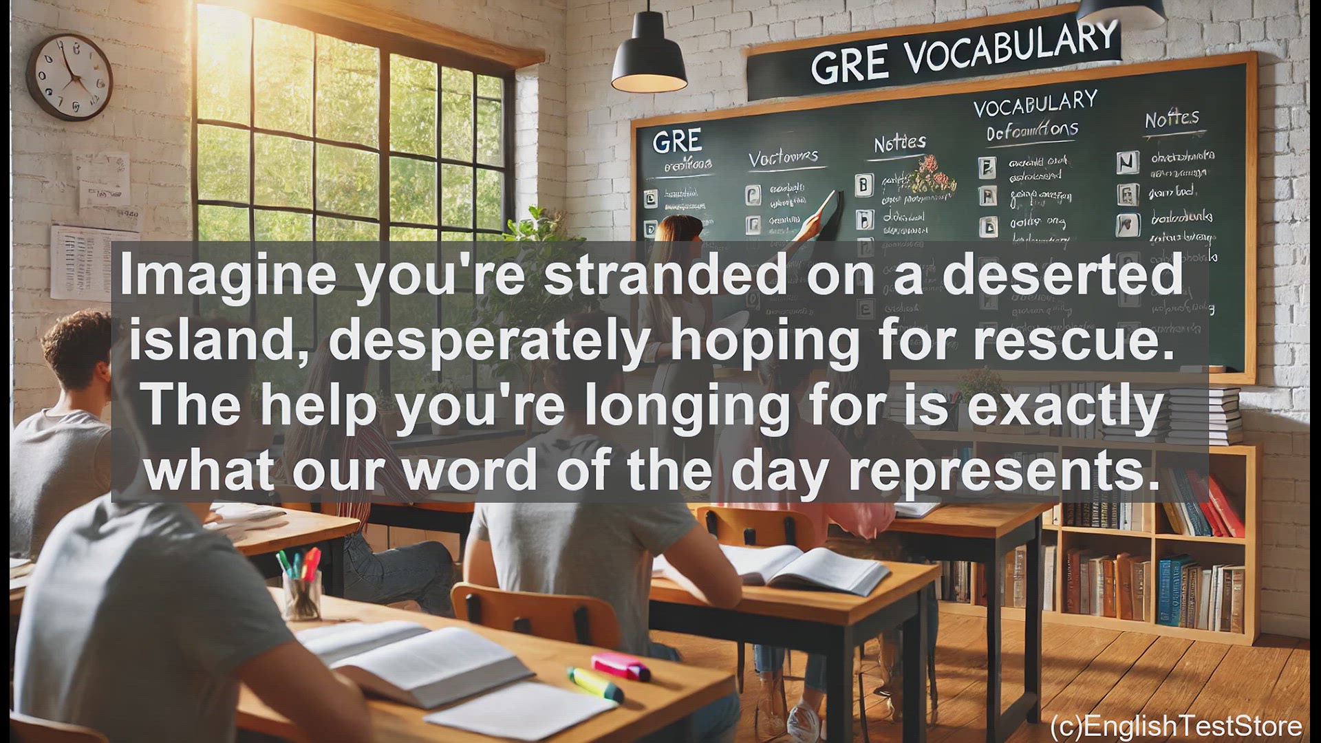 'Video thumbnail for GRE Vocabulary Lesson: Succor - A GRE Vocabulary Essential for Expressing Aid and Relief'