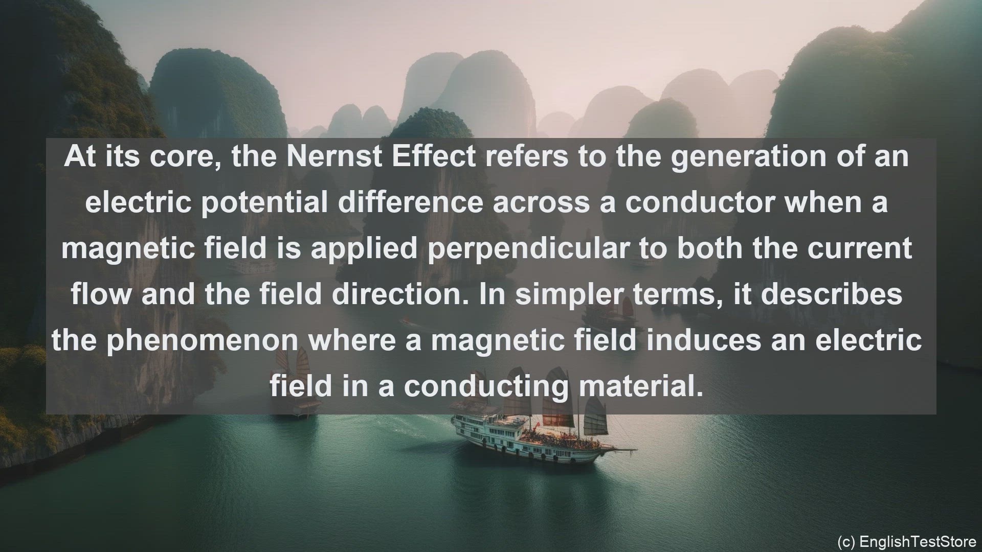 'Video thumbnail for Nernst effect in science  definition and examples'