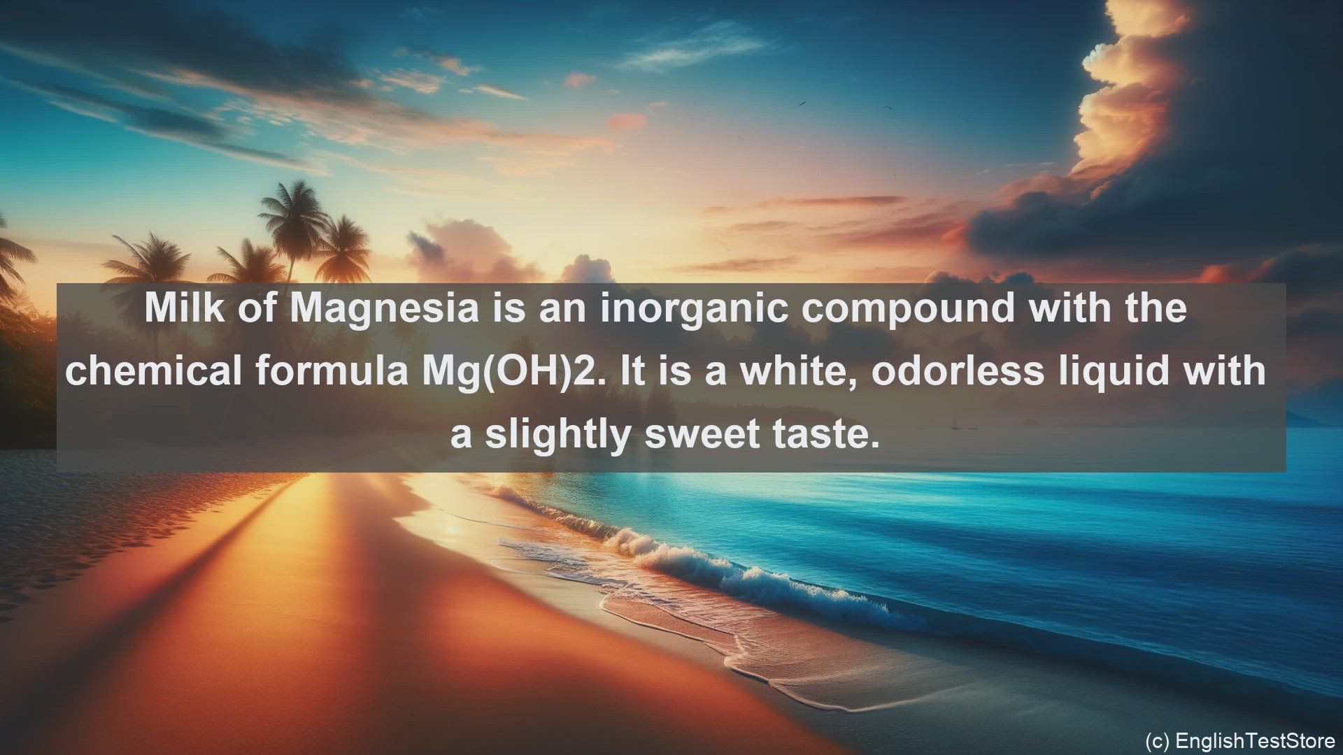 'Video thumbnail for Milk of magnesia in science  definition and examples'