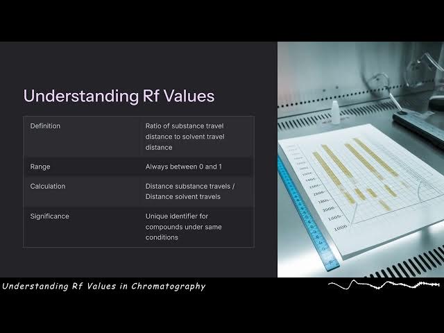 Video thumbnail for Understanding Rf Values in Chromatography - GL Explains