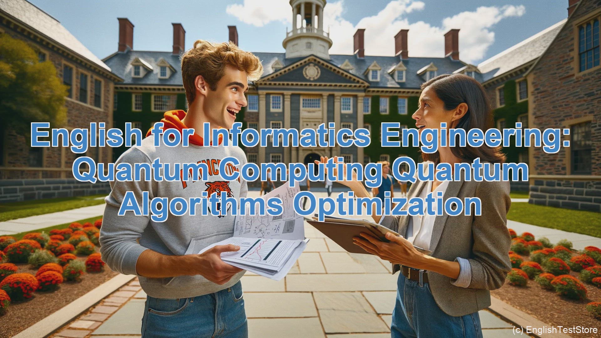 'Video thumbnail for English Conversation for Informatics Engineering: Quantum Computing Quantum Algorithms Optimization'