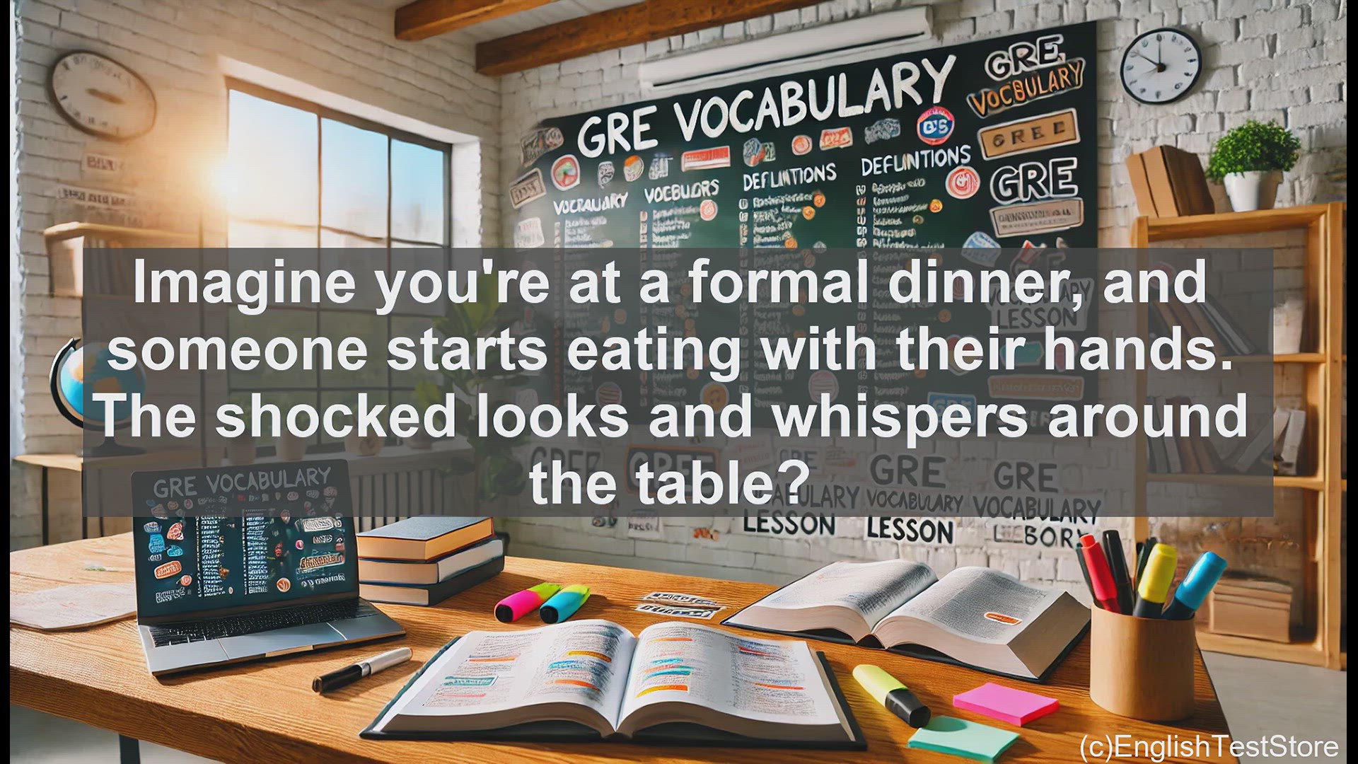 'Video thumbnail for GRE Vocabulary Lesson: The Power of Disapprobation - Boosting Your GRE Vocabulary'