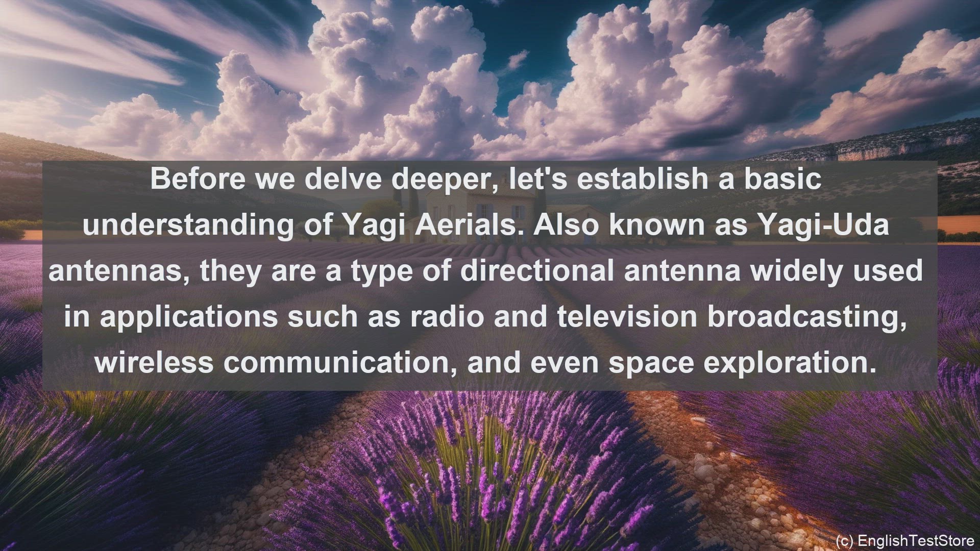 'Video thumbnail for Yagi aerial in science  definition and examples'
