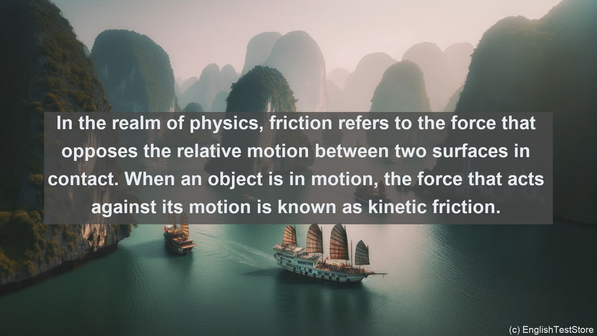 'Video thumbnail for Cient of kinetic friction in science  definition and examples'