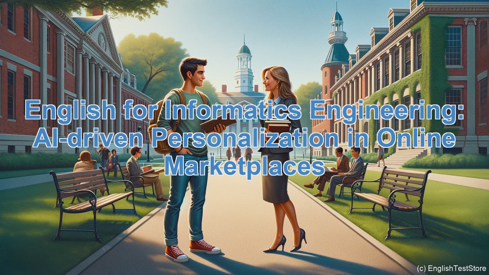 'Video thumbnail for English Conversation for Informatics Engineering: AI-driven Personalization in Online Marketplaces'
