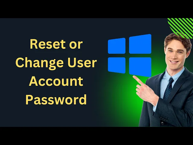'Video thumbnail for How to Reset or Change User Account Password on Windows 10 using Command Prompt (CMD)?'