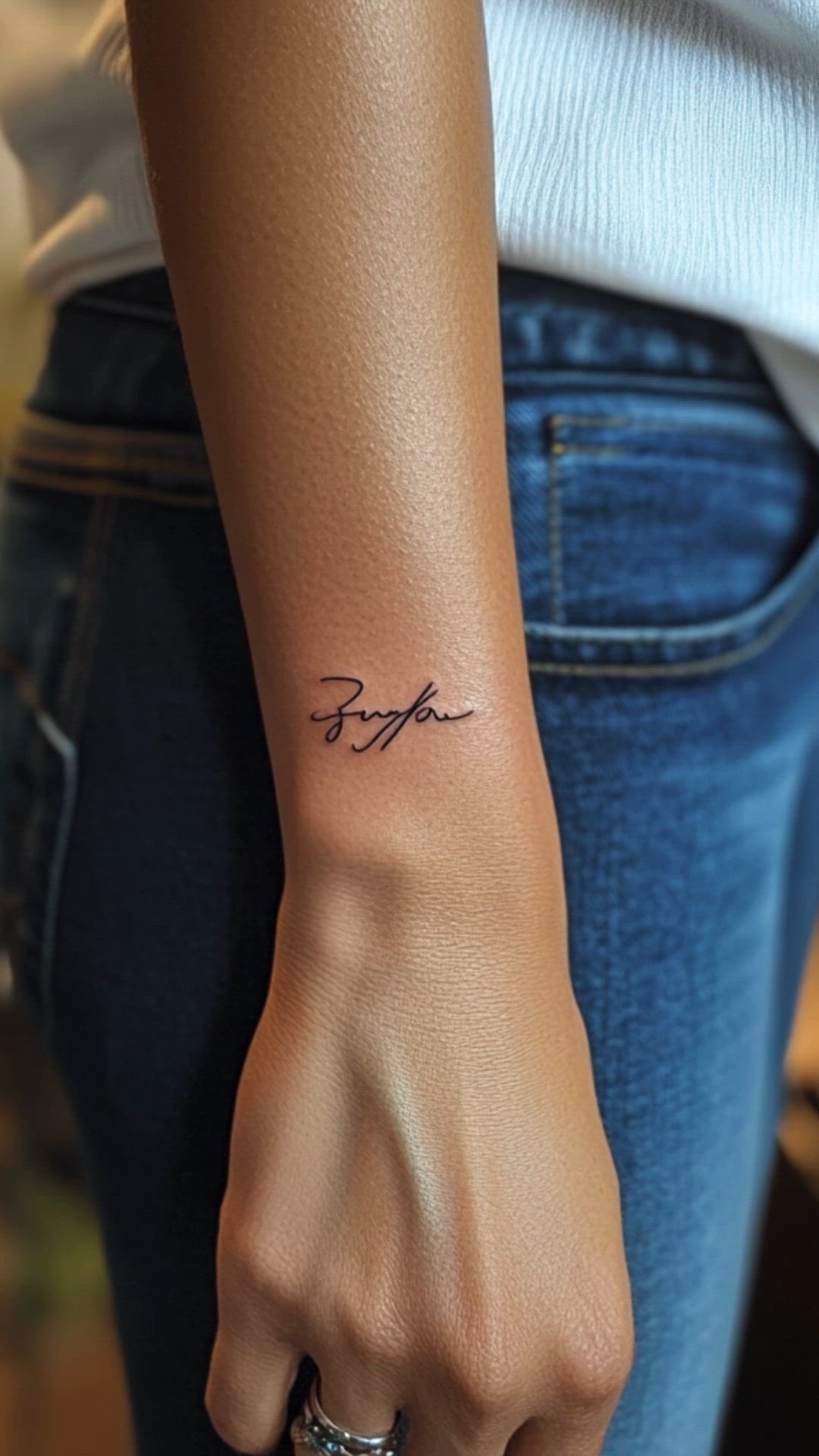 'Video thumbnail for Tattoo Lettering Women Design'