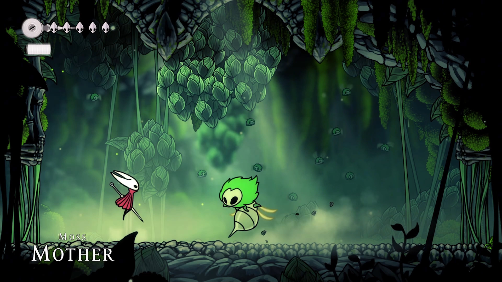 Video thumbnail for Thrilling battle with Moss Mother In Hollow Knight Silksong