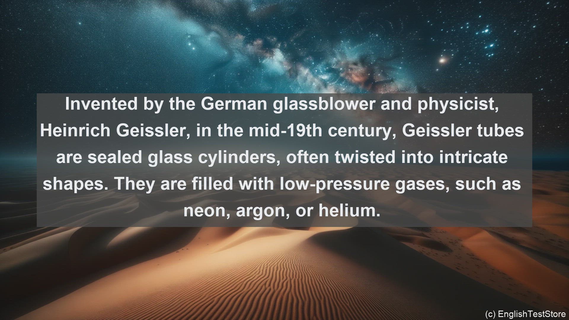 'Video thumbnail for Geissler tube in science  definition and examples'