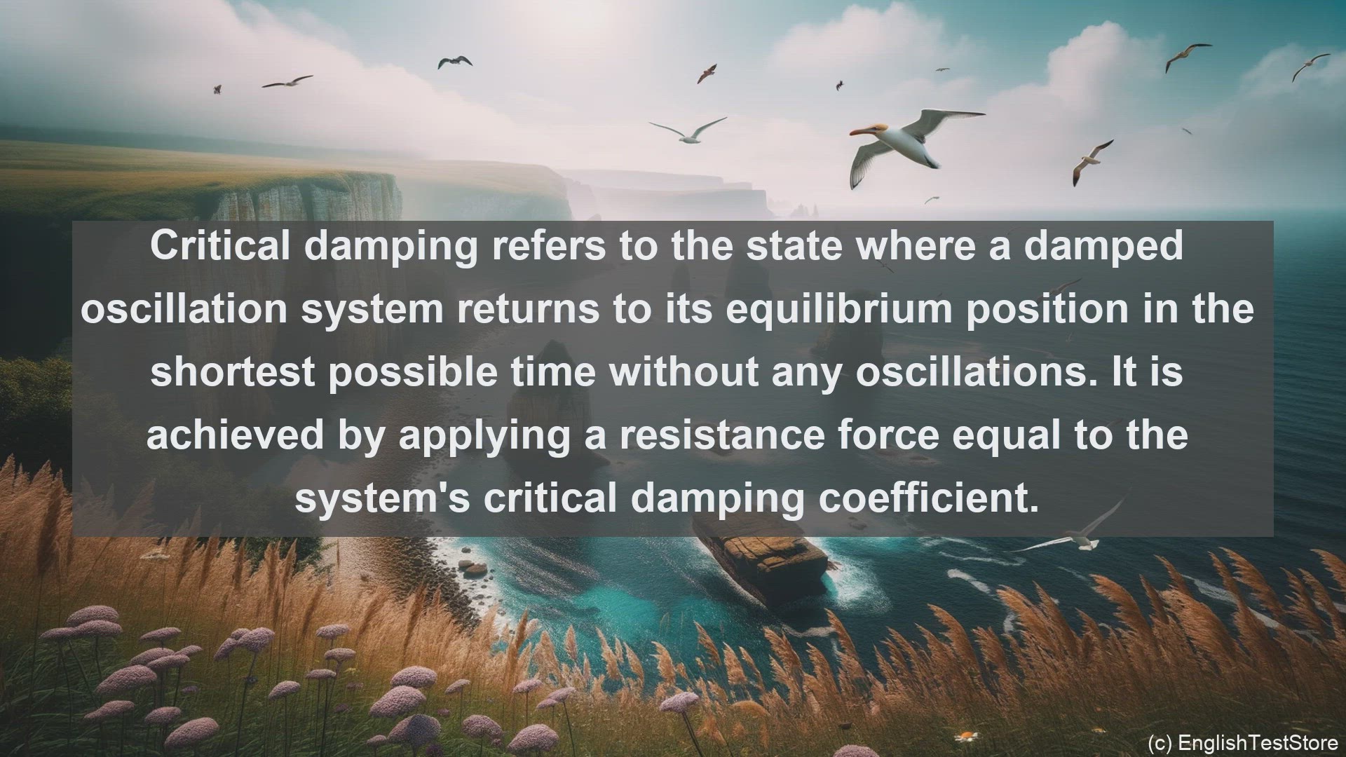 'Video thumbnail for Critical damping in science  definition and examples'