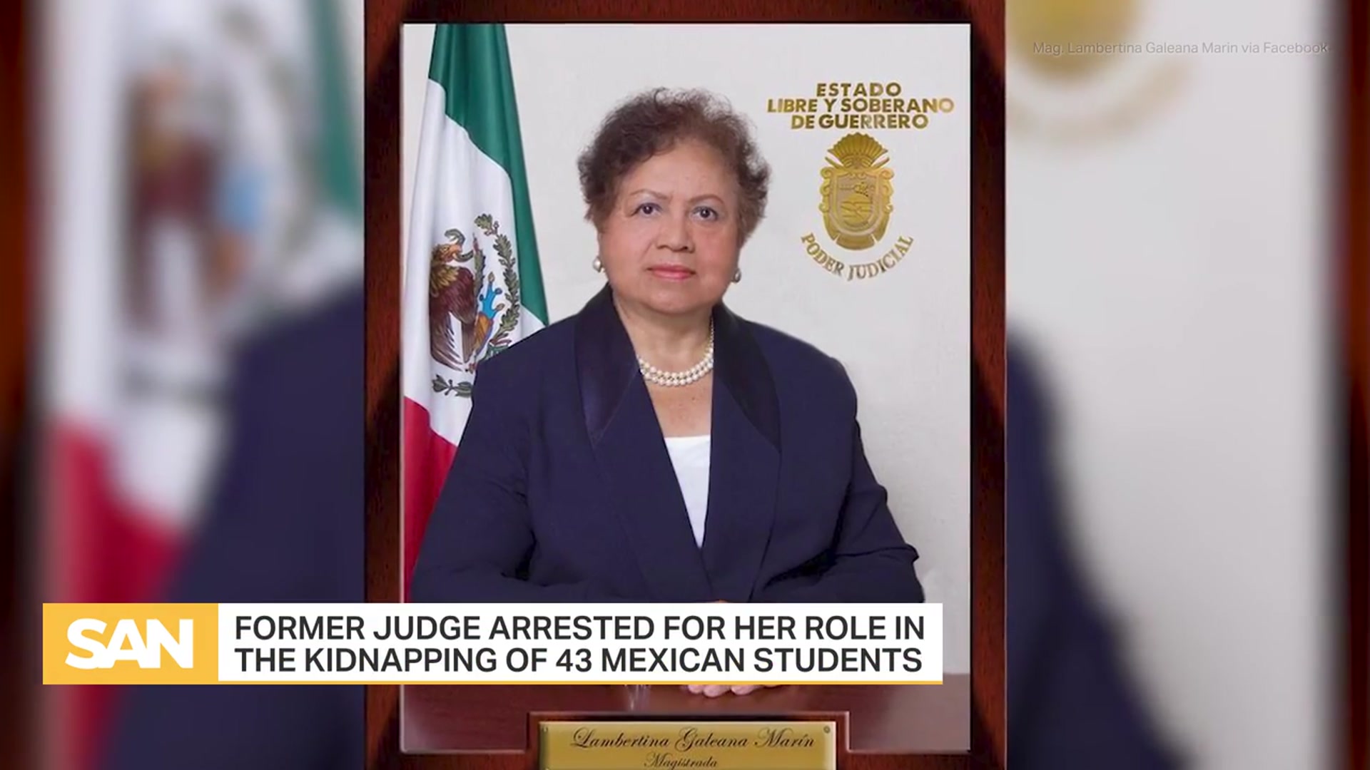 'Video thumbnail for Former Mexican judge arrested in case of 43 missing students'