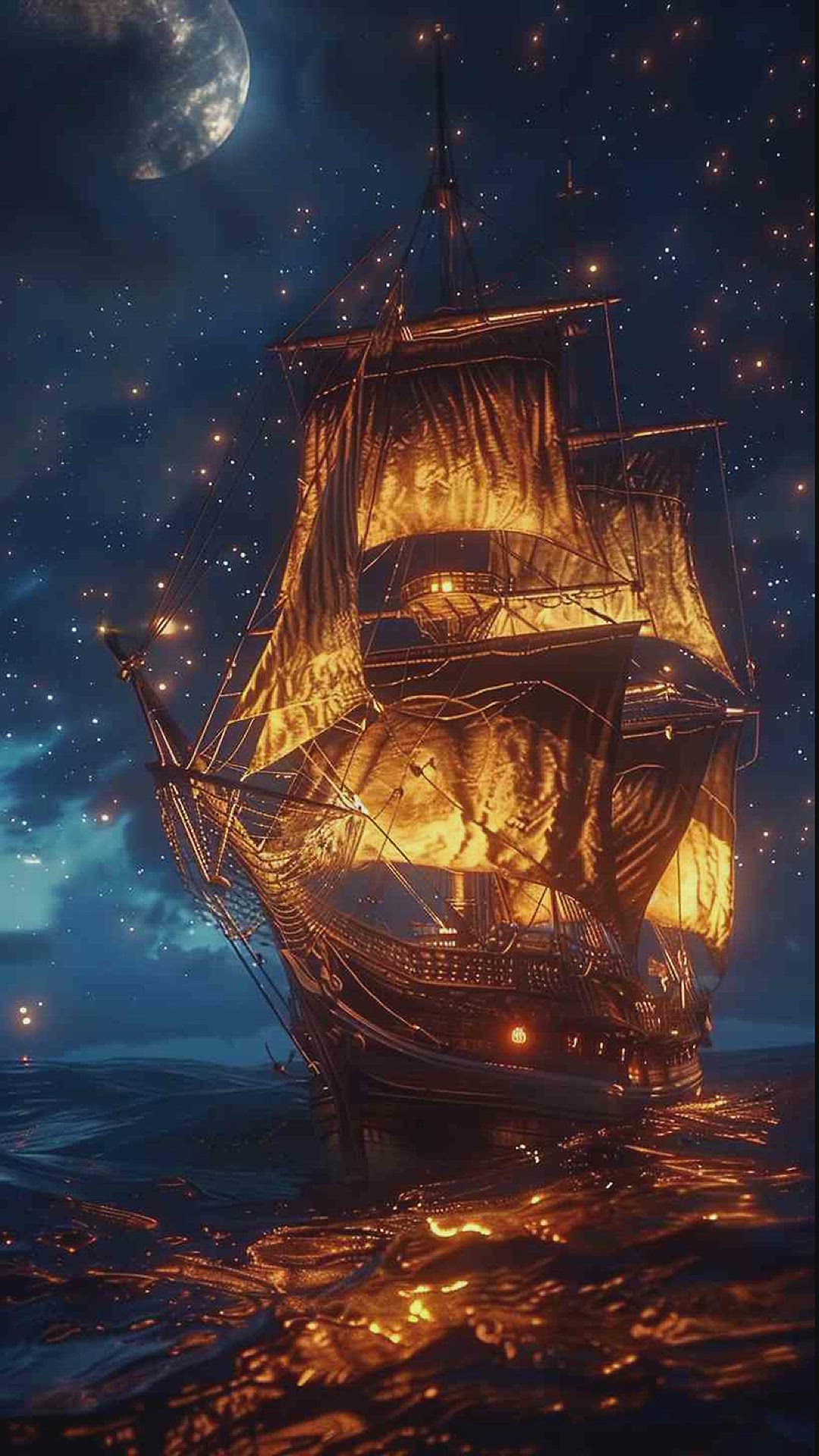 'Video thumbnail for wooden ship wallpaper'