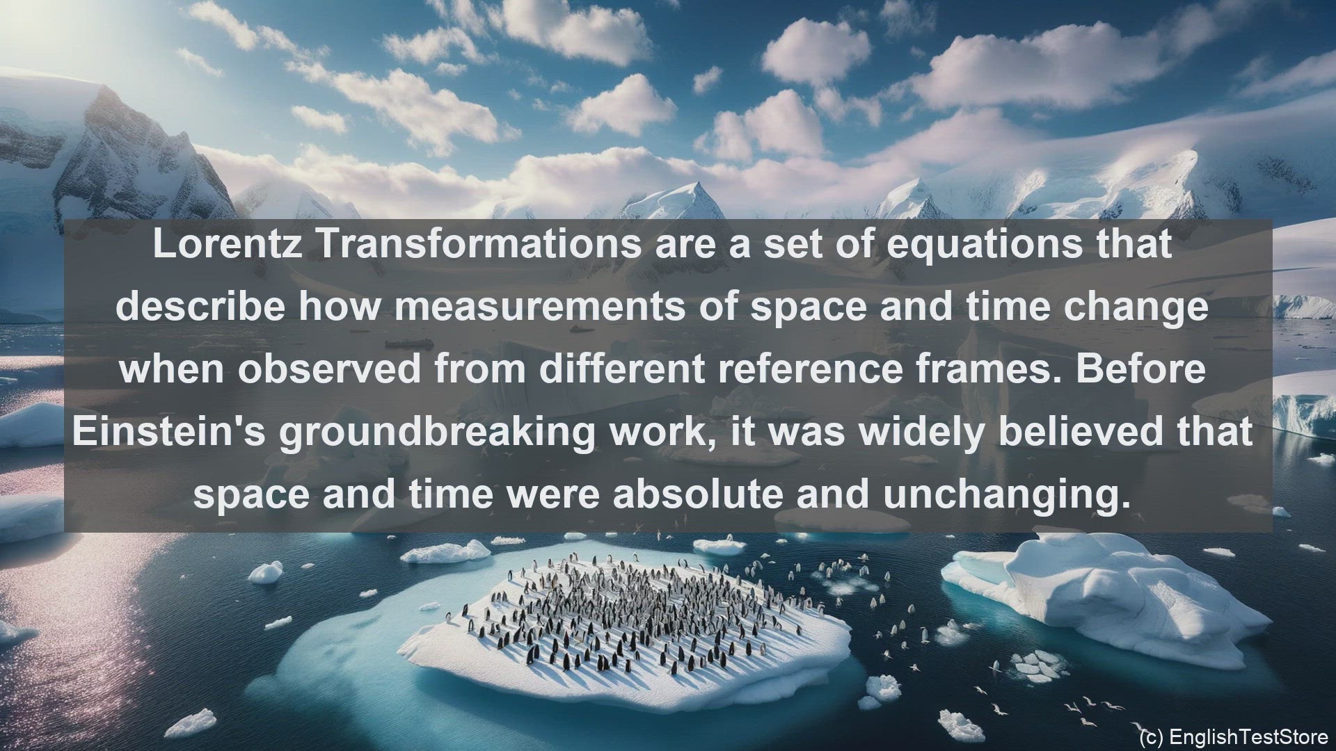 'Video thumbnail for Lorentz transformations in science  definition and examples'
