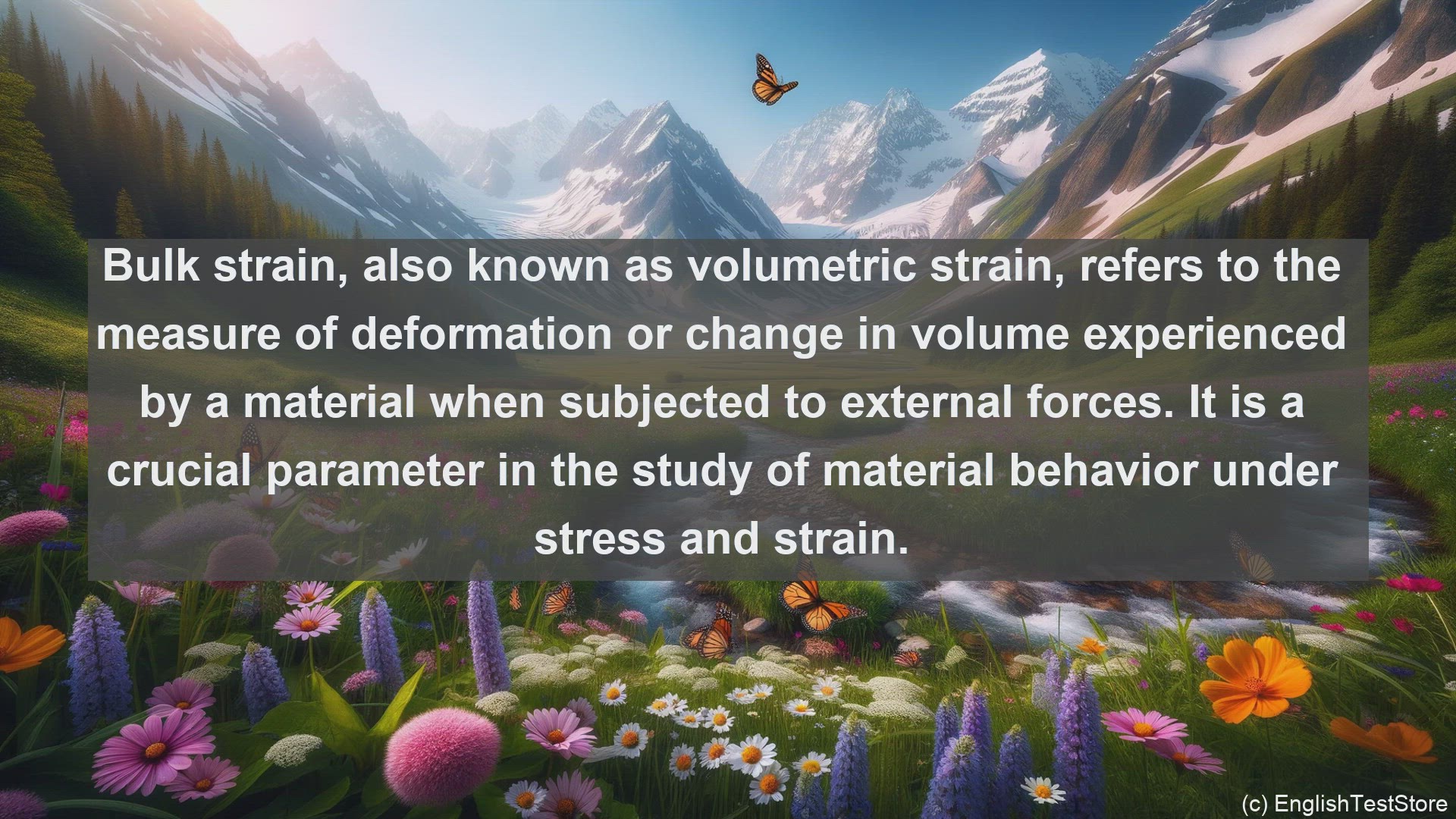 'Video thumbnail for Bulk strain in science  definition and examples'