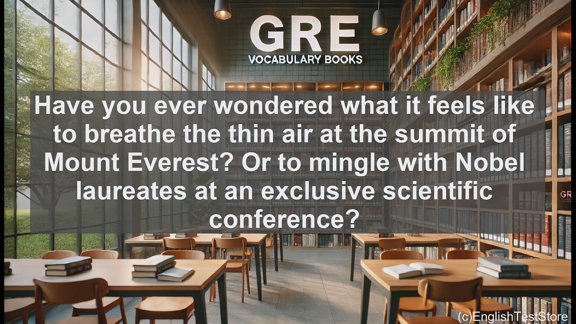 'Video thumbnail for GRE Vocabulary Lesson: Rarefied - Exploring the Exclusive and Refined'