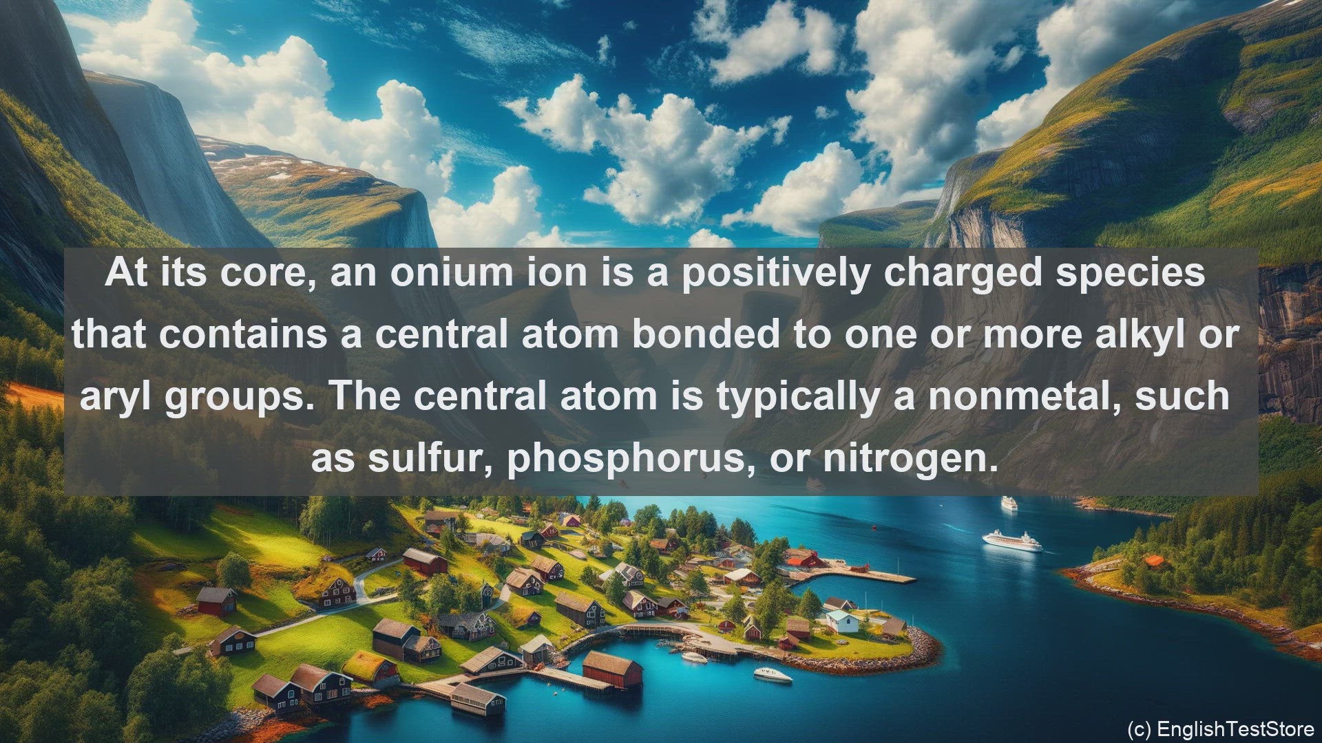 'Video thumbnail for Onium ion in science  definition and examples'