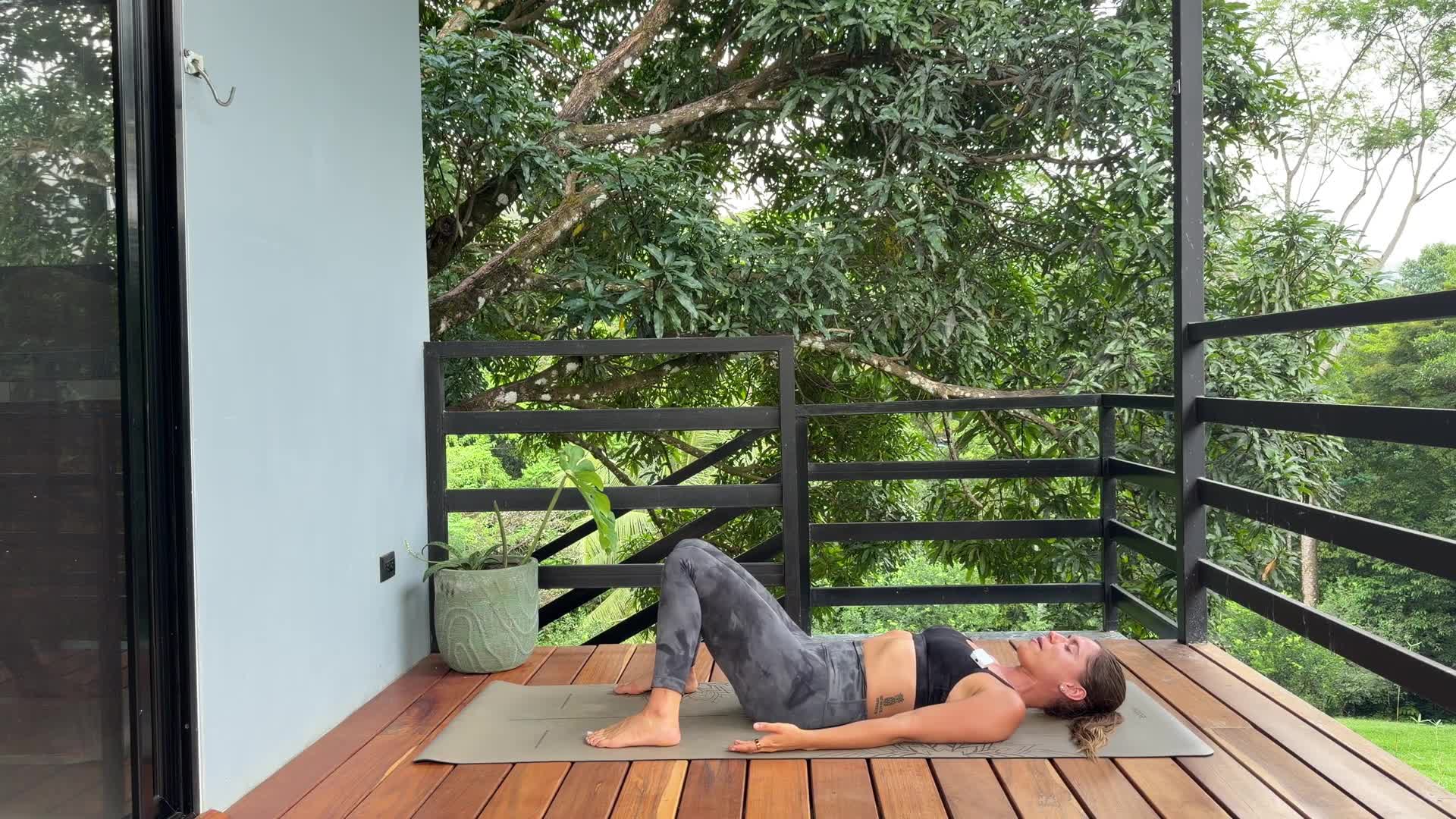 Video thumbnail for 30 Day Yoga Challenge Day 18 Yoga for Strengthening Legs & Lower Body (15 Min)