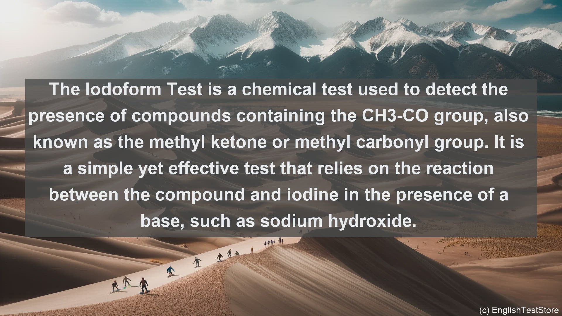 'Video thumbnail for Iodoform test in science  definition and examples'