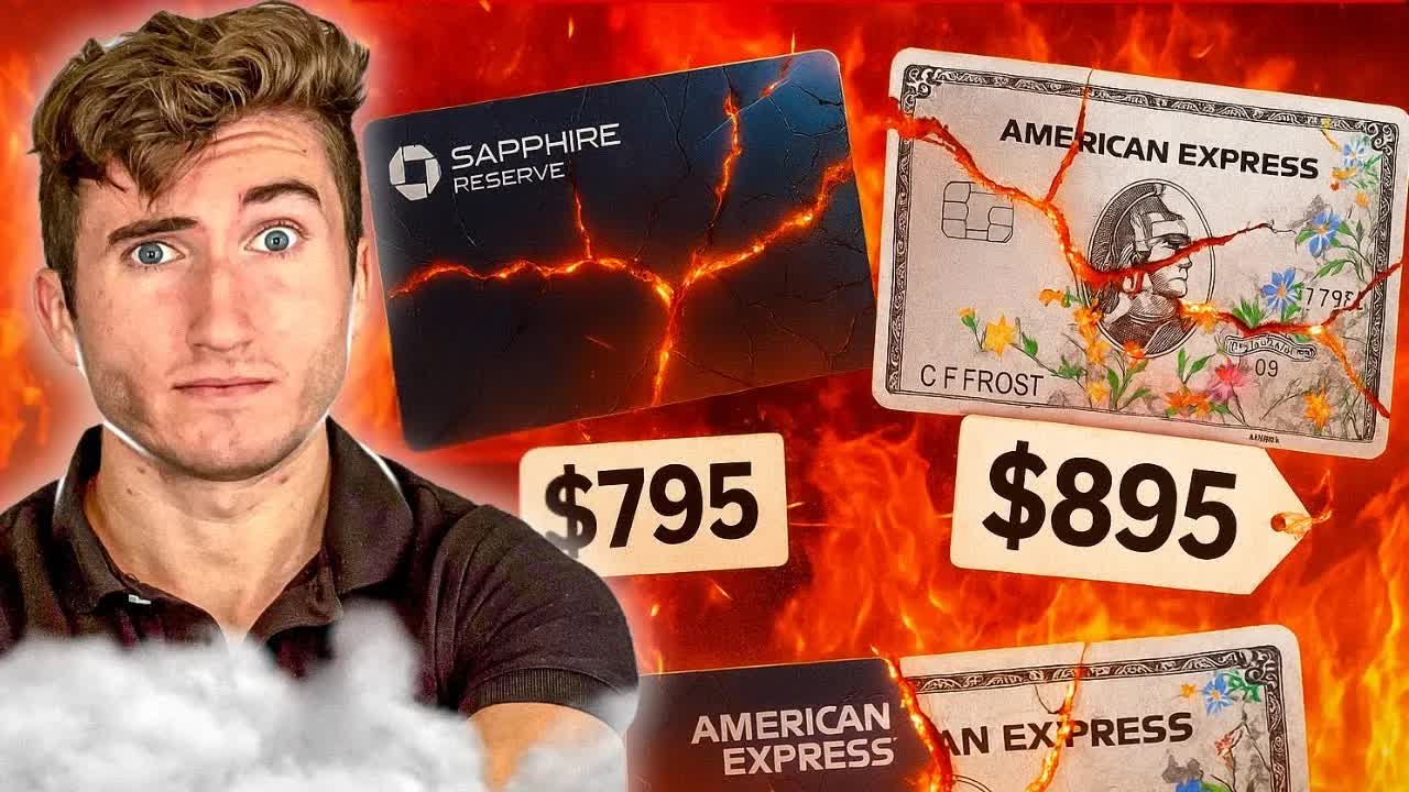 'Video thumbnail for anthony venture: credit card rewards: are premium cards worth the annual fee? travel benefits & lounge access exposed!'