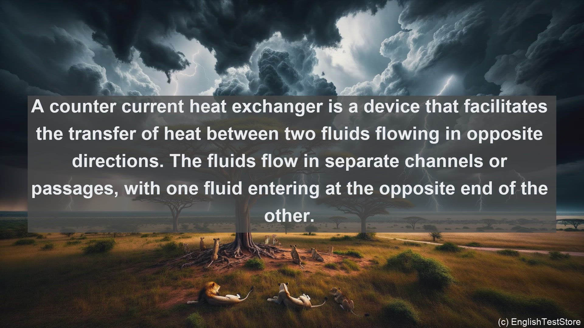 'Video thumbnail for Counter current heat exchanger in science  definition and examples'